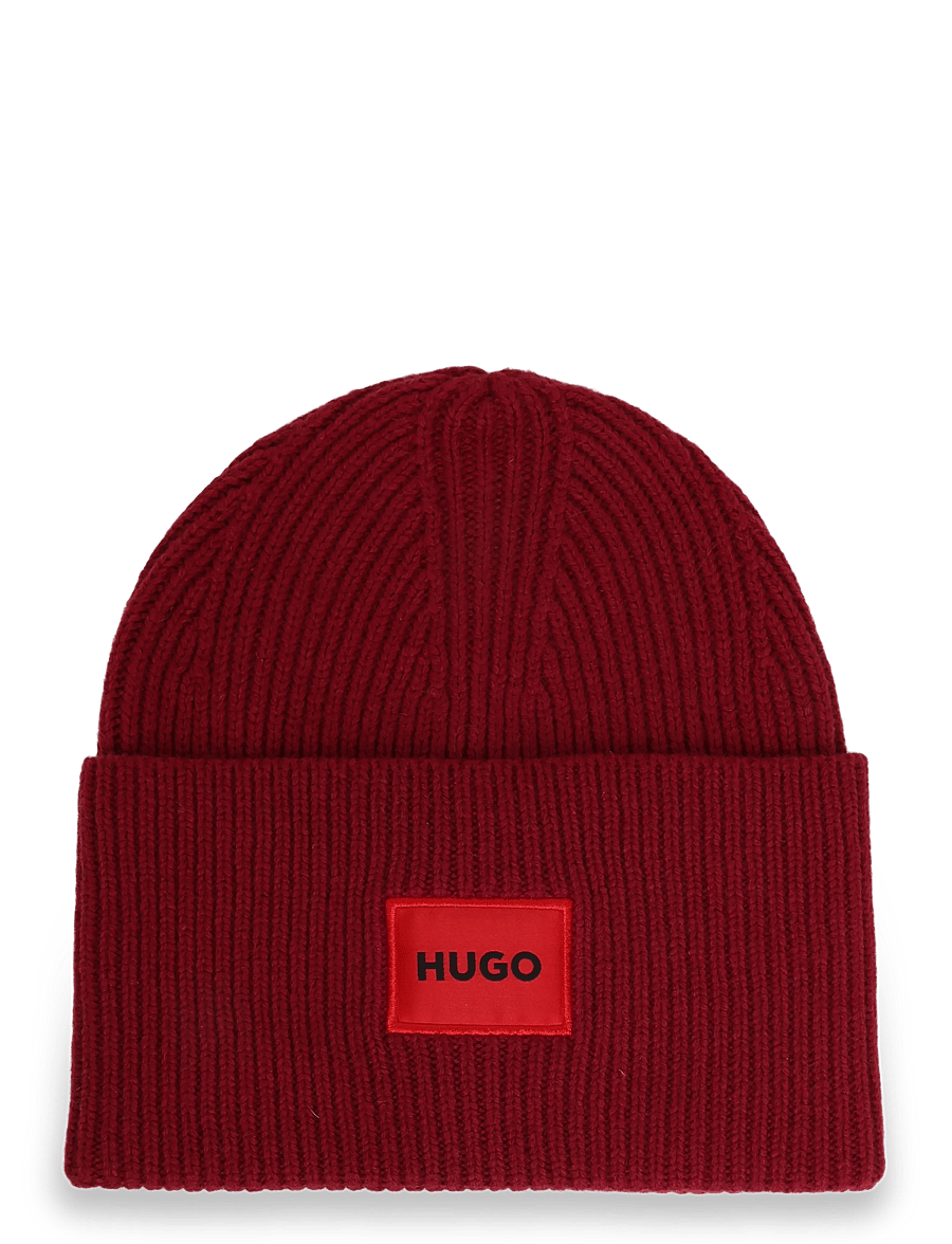 HUGO - Saffa_hat - beanies - open red - 0