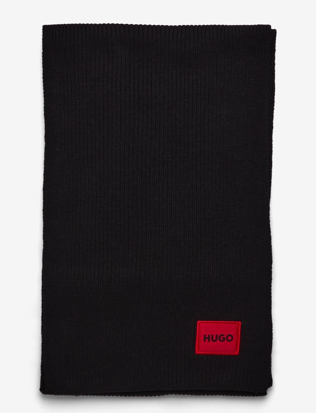 HUGO - Saffa_scarf - halstørklæder - black - 1
