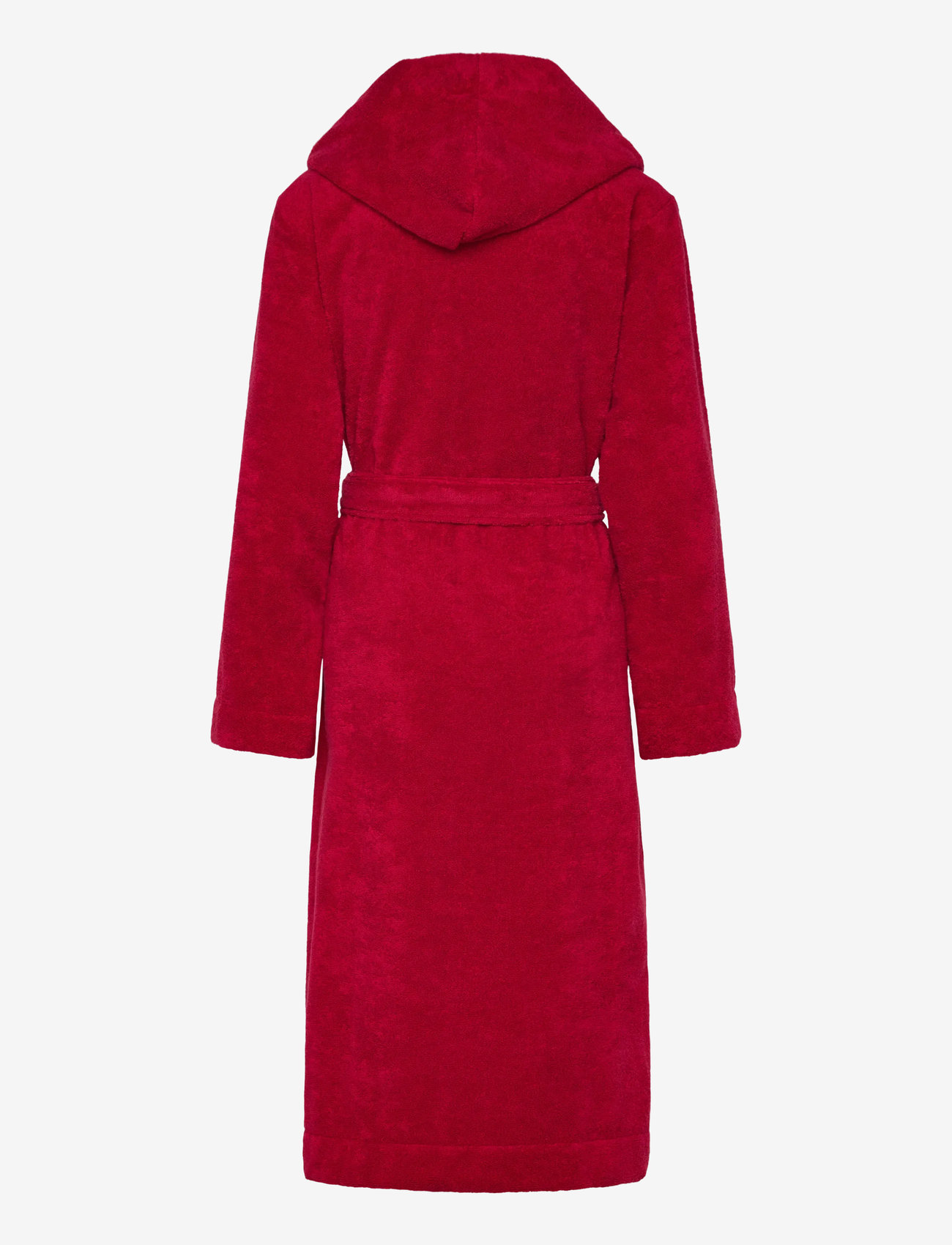 HUGO - TERRY_HOODED GOWN - medium red - 1