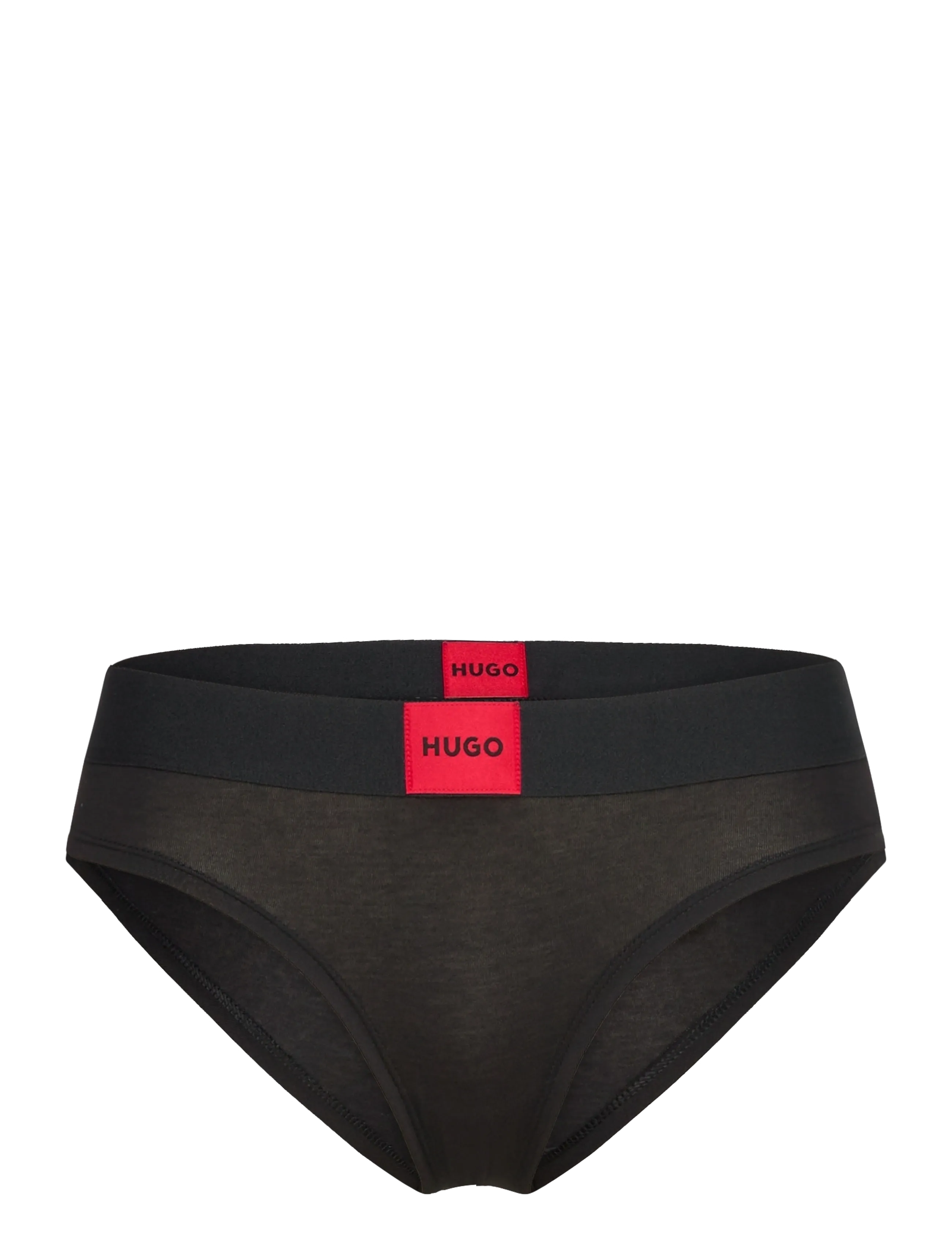 HUGO Brief Rot Label Schwarz - XXL - Damen