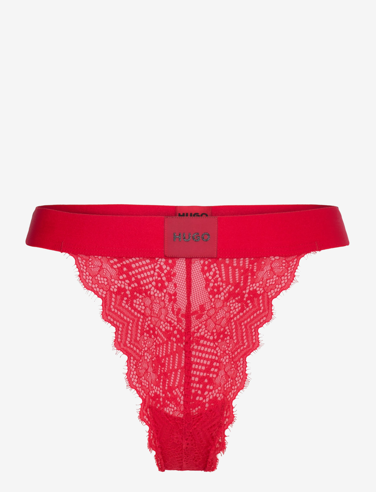 HUGO - THONG LACE - bright red - 0