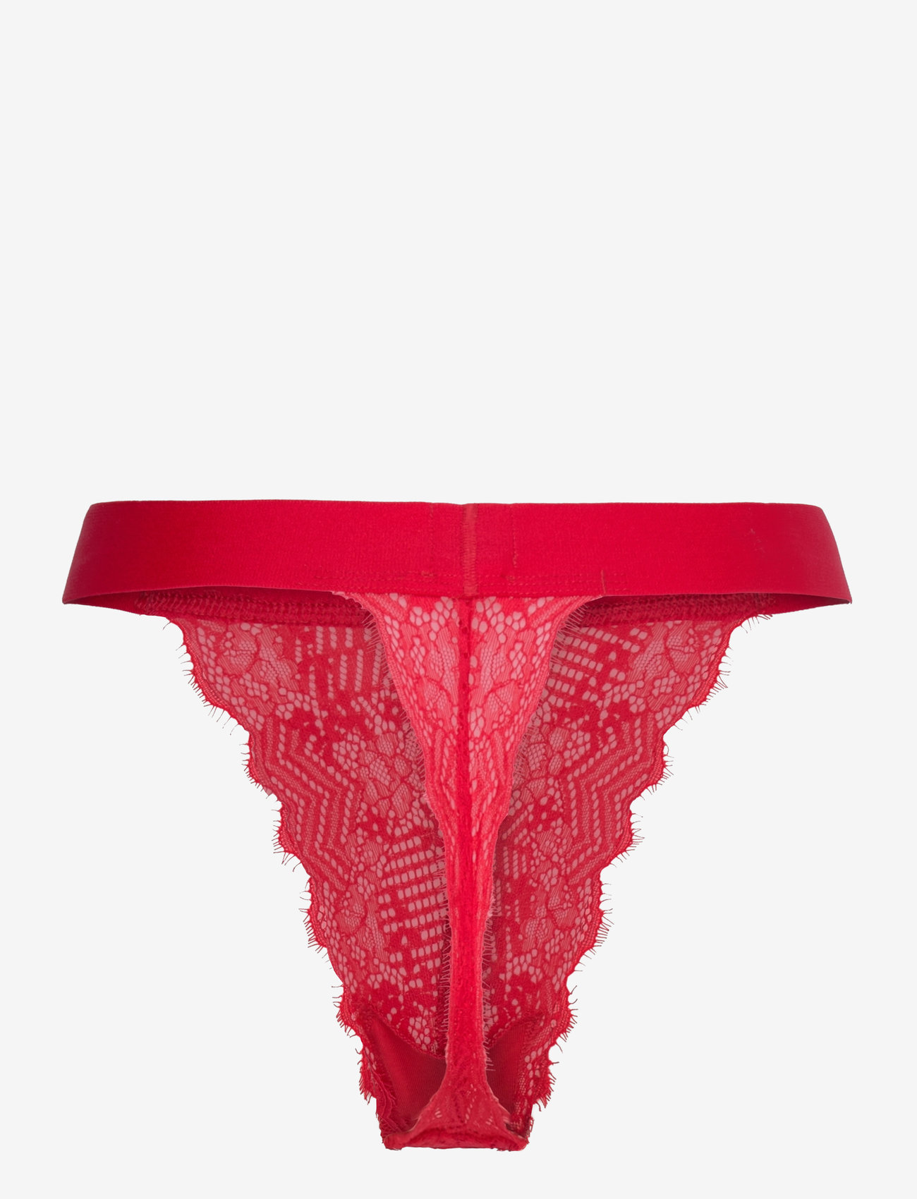 HUGO - THONG LACE - bright red - 1
