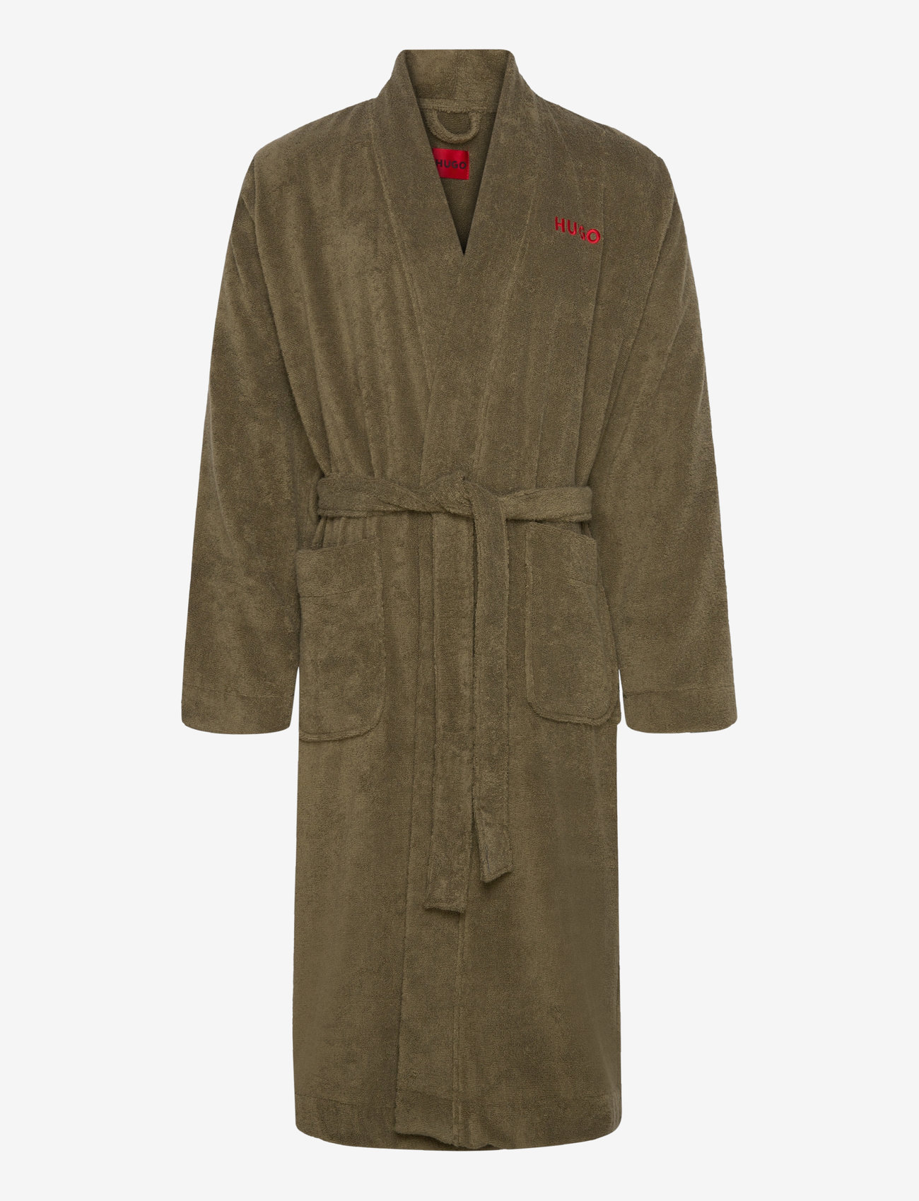 HUGO - Terry Gown - open green - 0