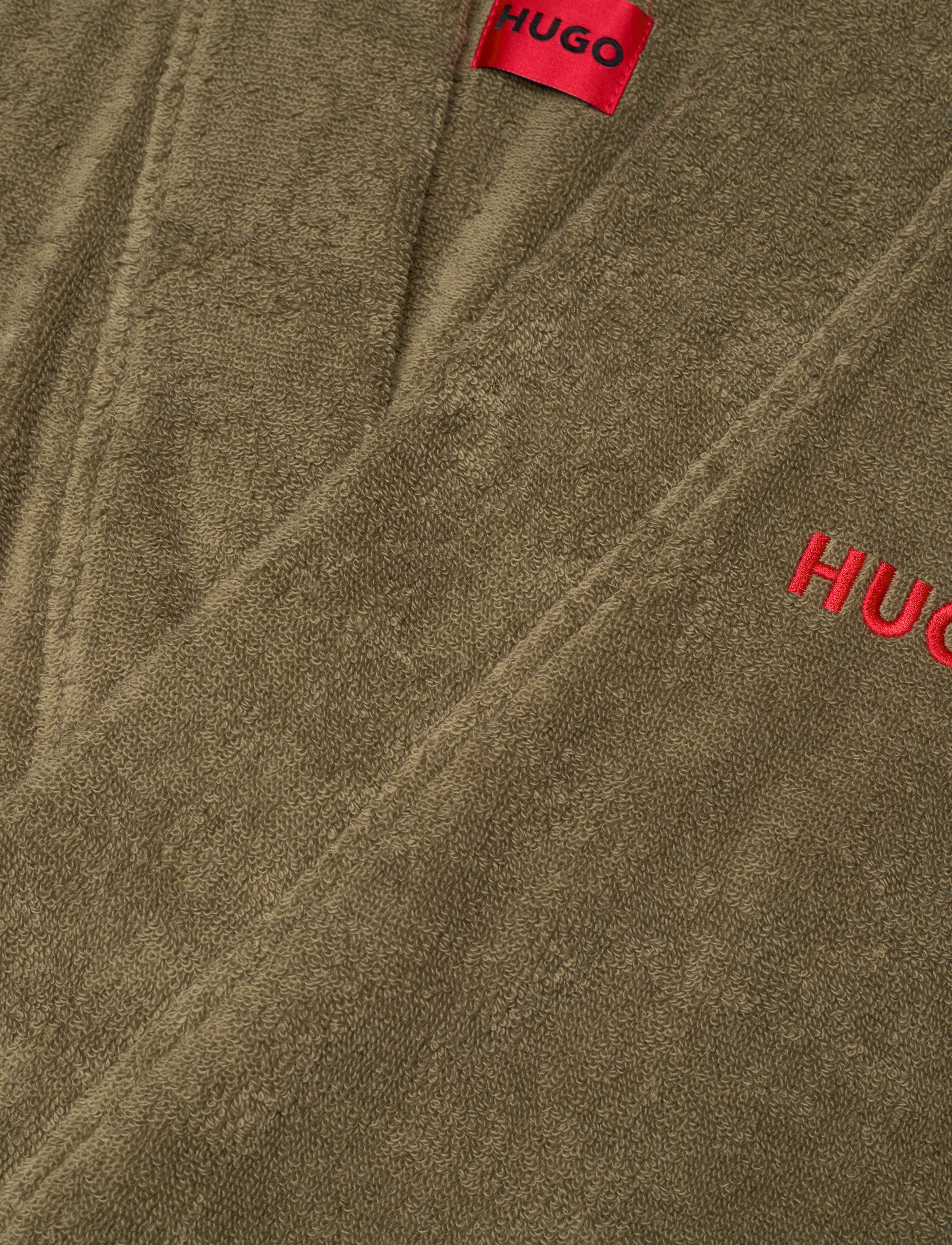 HUGO - Terry Gown - fødselsdagsgaver - open green - 2