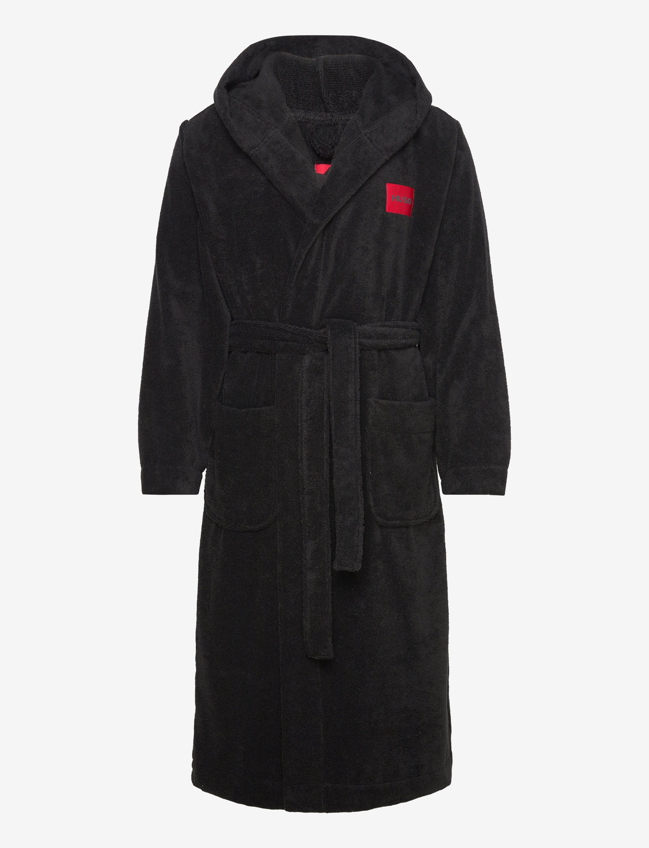 HUGO - Terry Gown Hooded - black - 0
