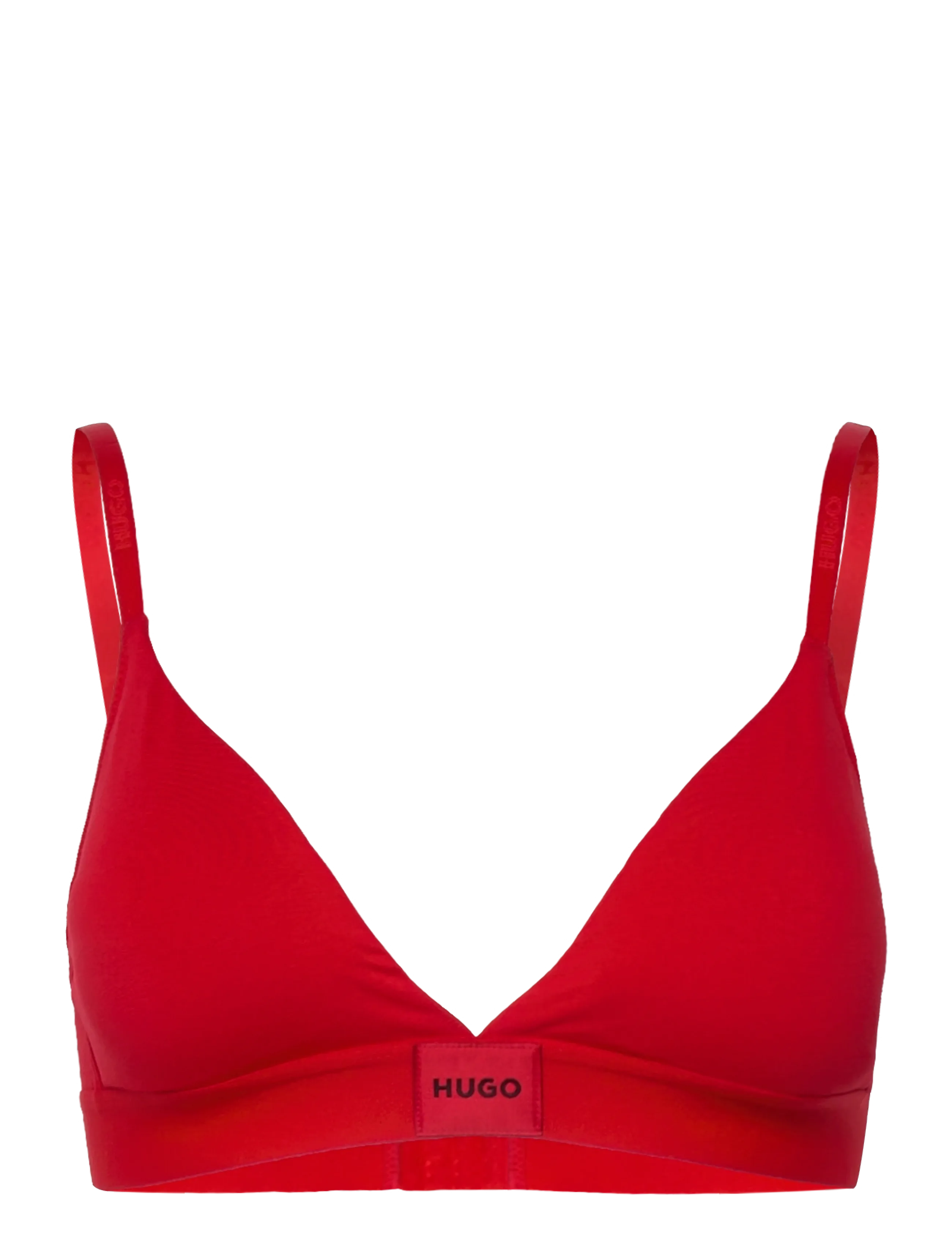 HUGO Triangle Rot Label Rot - L - Damen