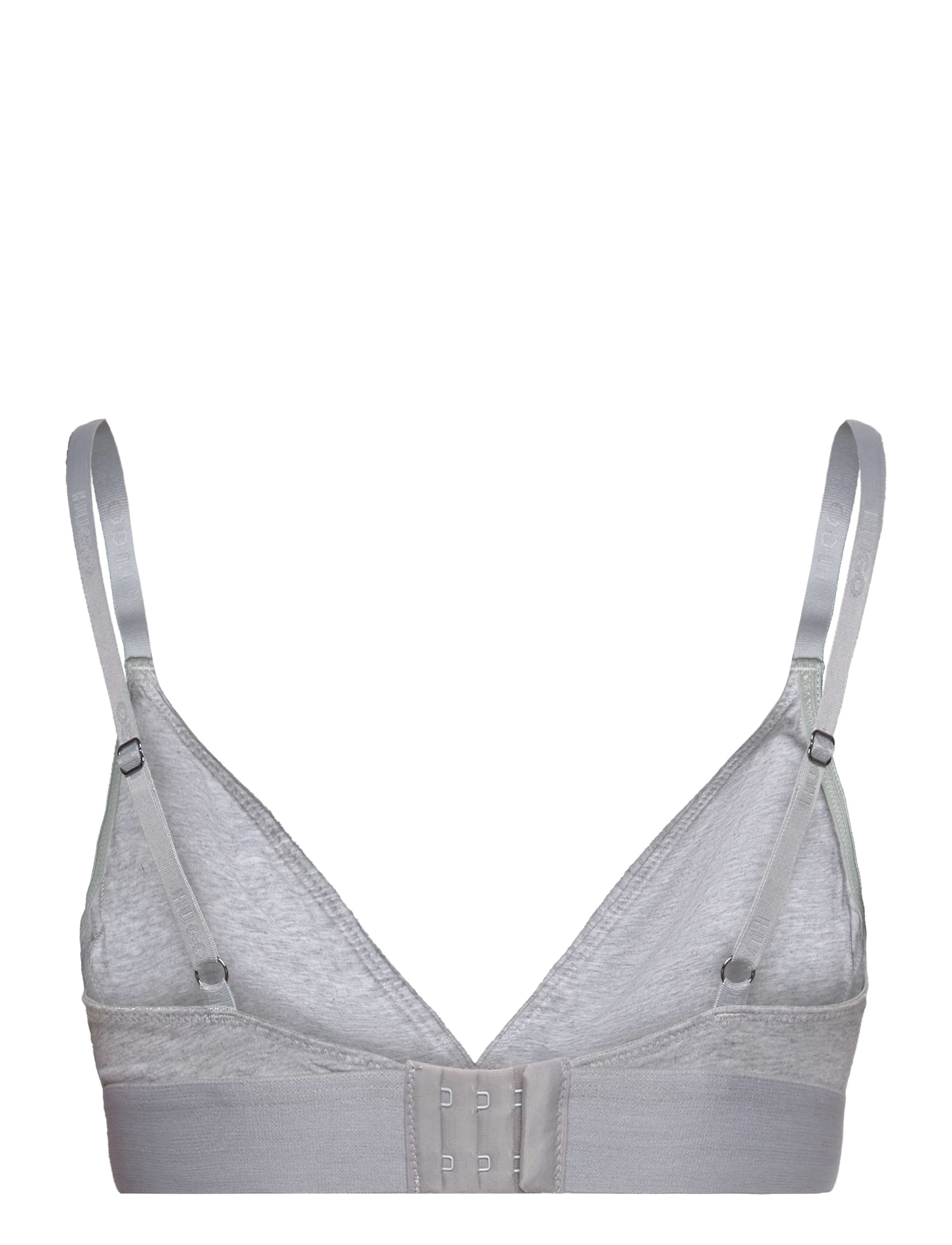 HUGO - TRIANGLE RED LABEL - bralette - medium grey - 1