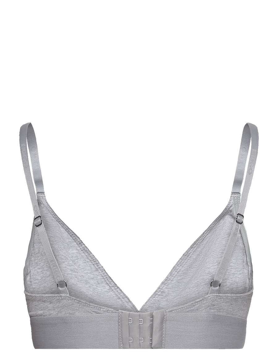 HUGO - TRIANGLE RED LABEL - bralette - medium grey - 1