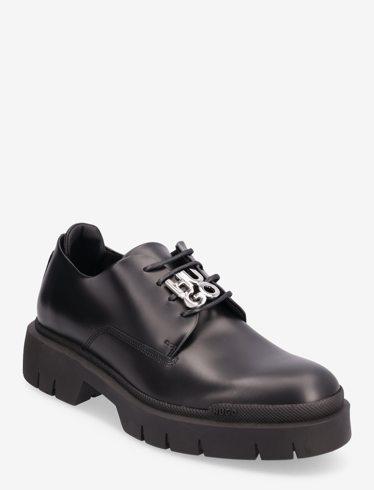 HUGO - Denzel_derb_bolt - laced shoes - black - 0