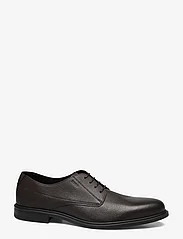 HUGO - Kerr_derb_ltgr - laced shoes - dark brown - 1