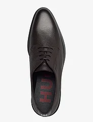 HUGO - Kerr_derb_ltgr - laced shoes - dark brown - 3