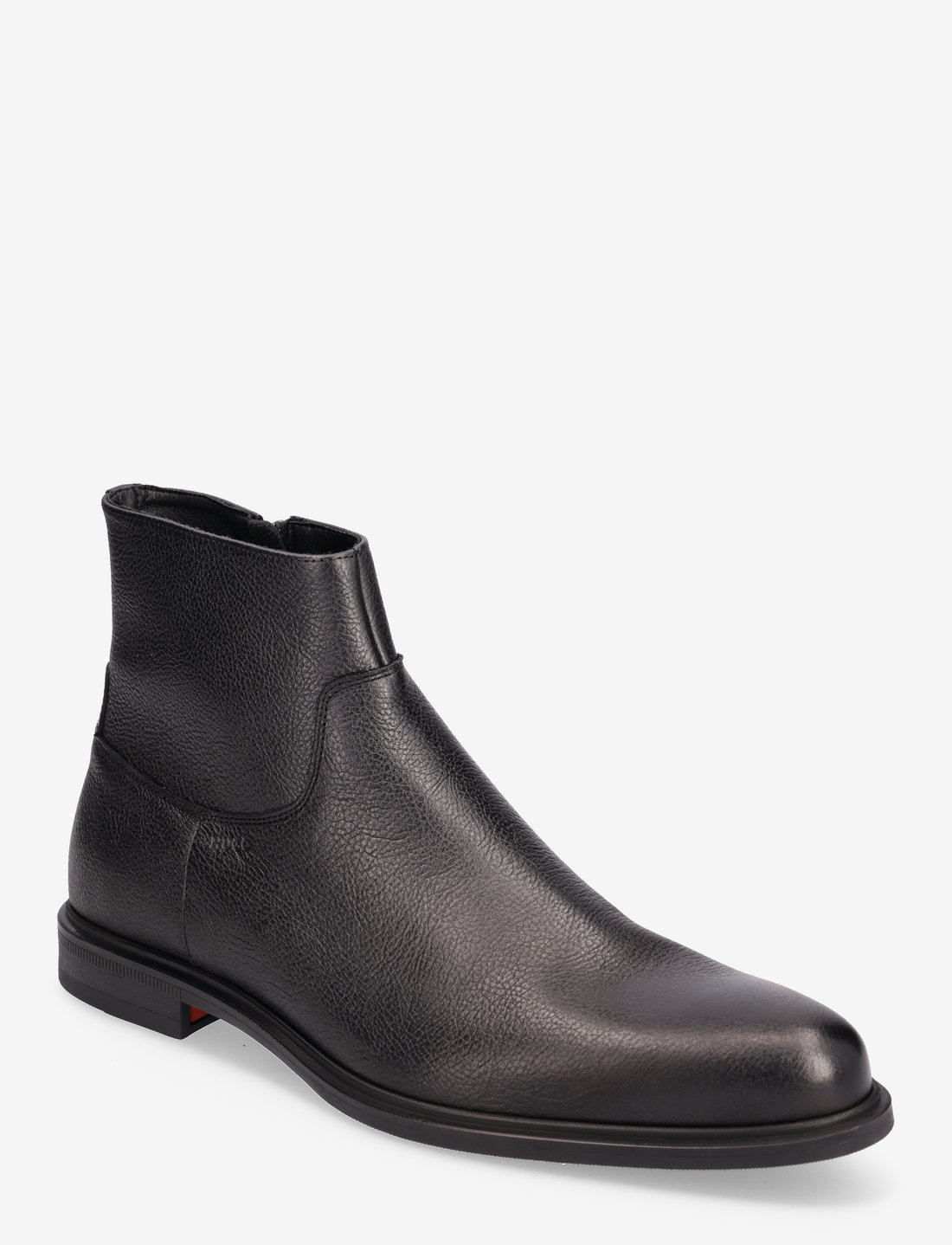 Hugo boss leather chelsea boots on sale