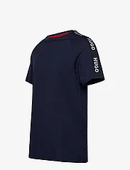 HUGO - Sporty Logo T-Shirt - short-sleeved t-shirts - dark blue - 2