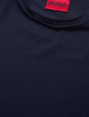HUGO - Sporty Logo T-Shirt - short-sleeved t-shirts - dark blue - 4