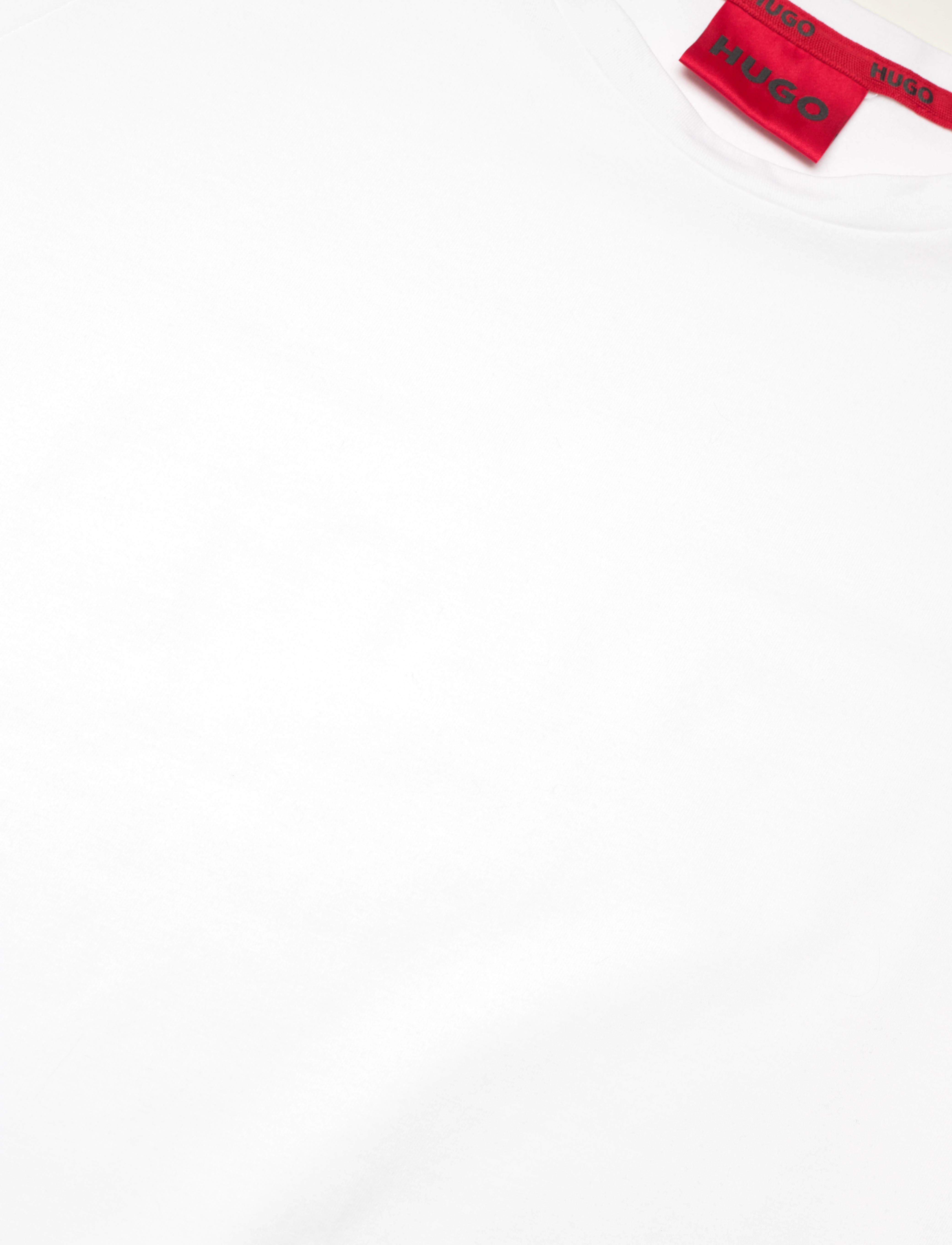HUGO - Sporty Logo T-Shirt - white - 2