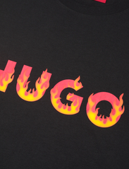 HUGO - Danda - short-sleeved t-shirts - black - 6