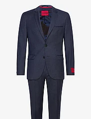 HUGO - Arti/Hesten232X - double breasted suits - medium blue - 0