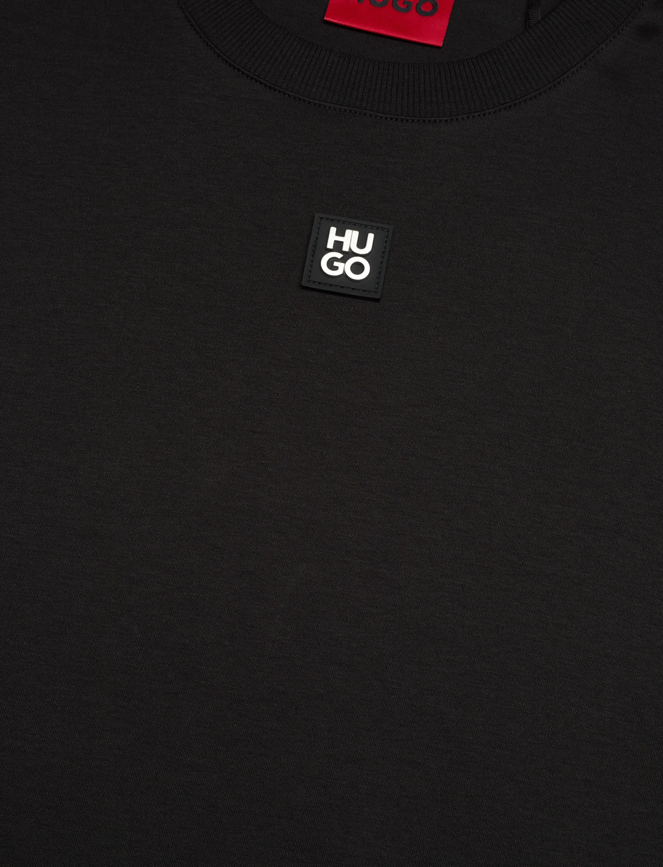 HUGO - Dalile - kortärmade t-shirts - black - 5