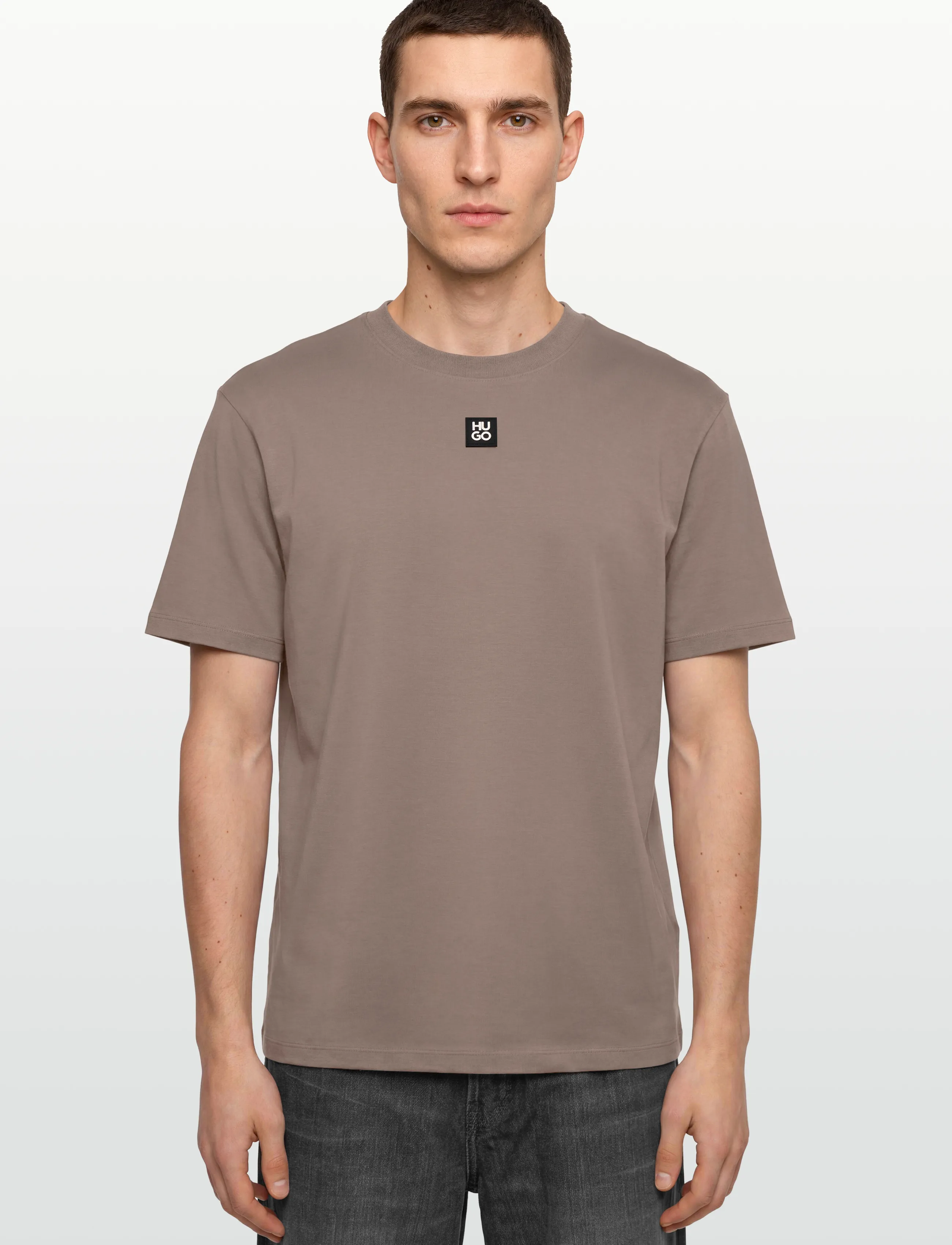 HUGO - Dalile - kortærmede t-shirts - light/pastel brown - 3