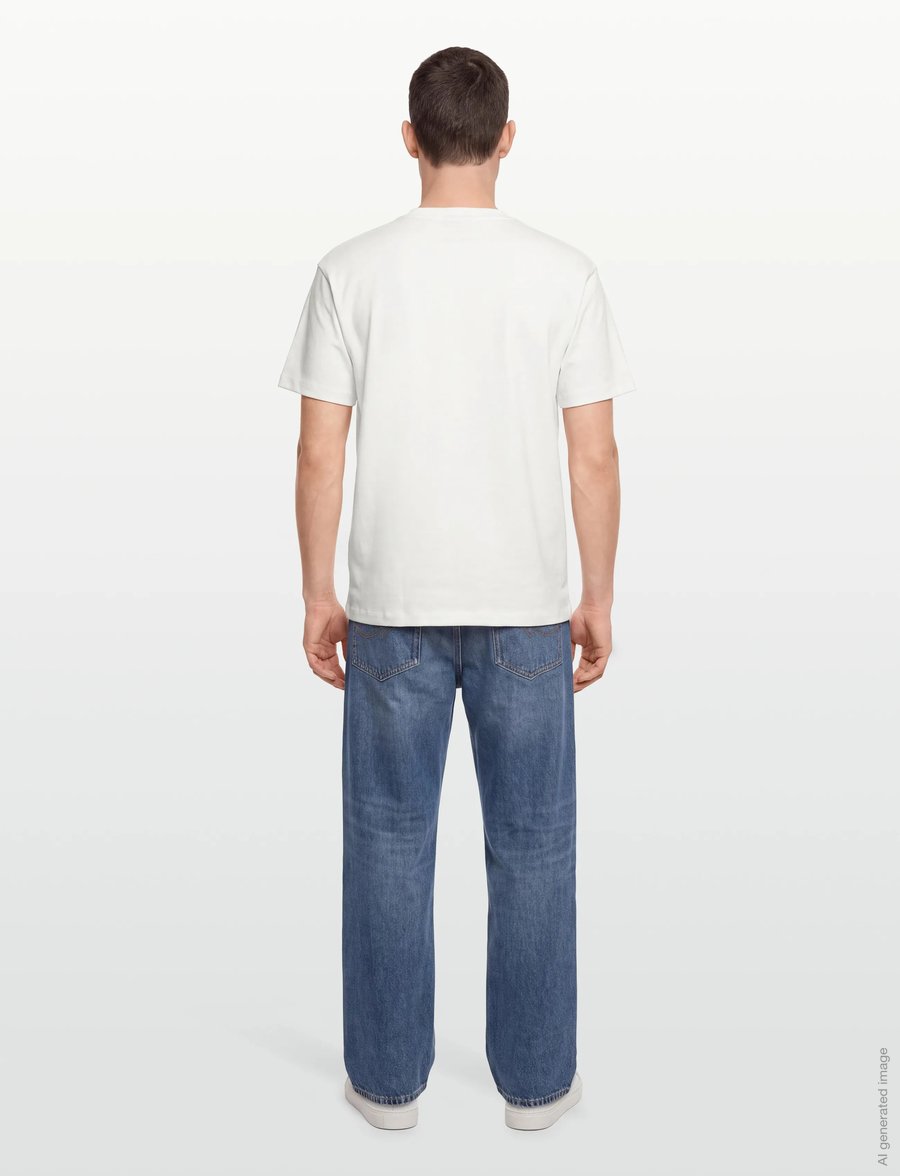 HUGO - Dalile - kurzärmelige t-shirts - natural - 4
