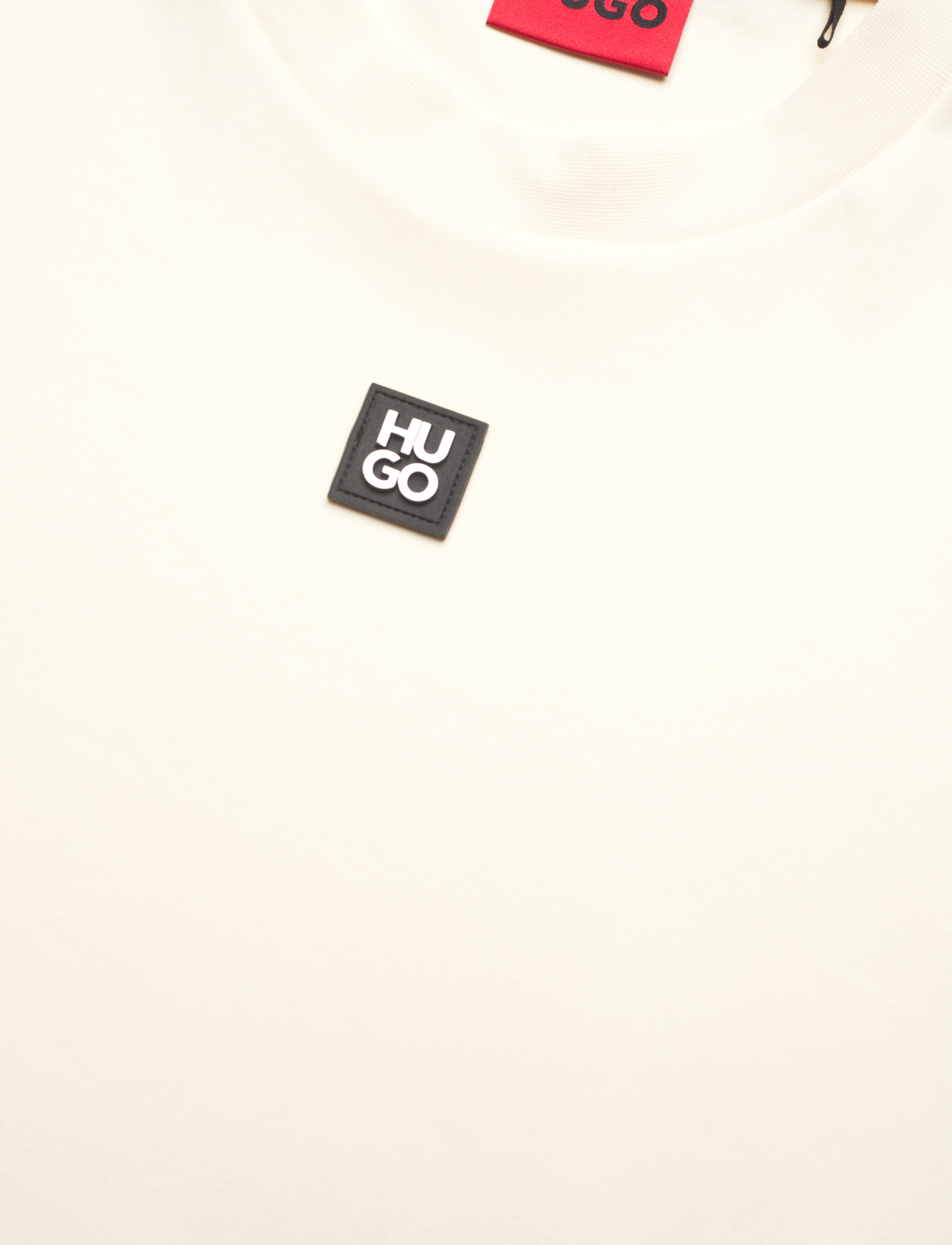 HUGO - Dalile - kortärmade t-shirts - open white - 2
