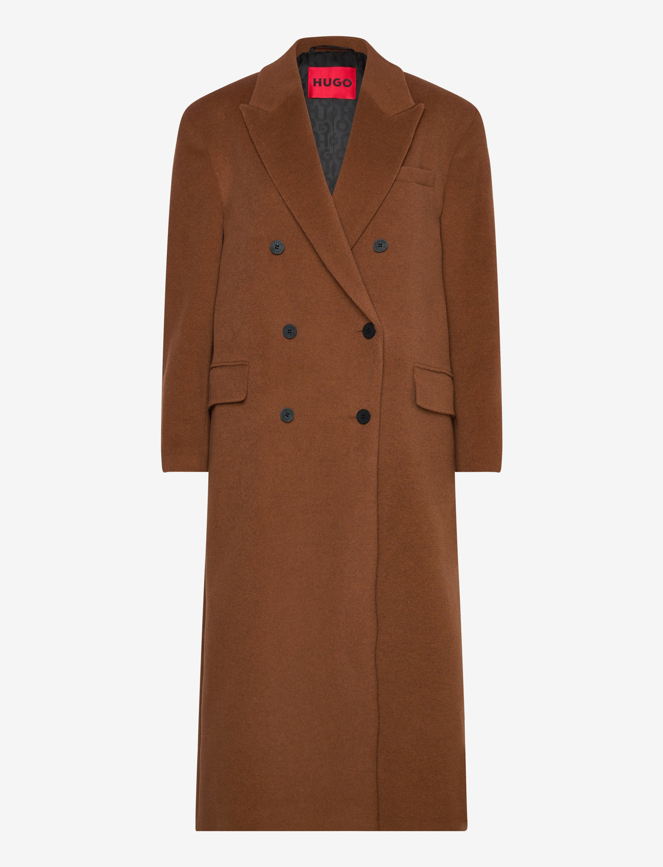 HUGO - Macosta - wintermäntel - open brown - 0