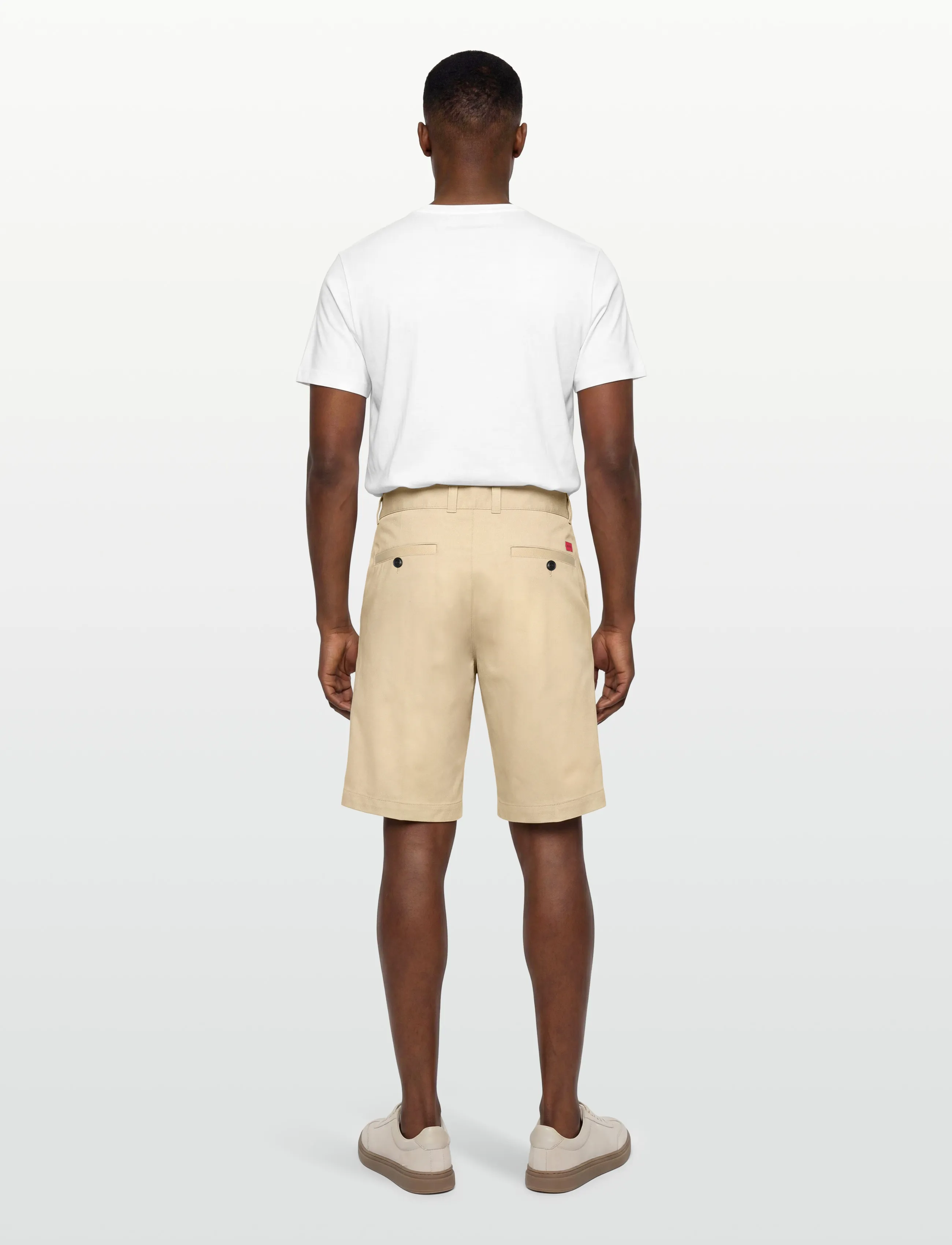 HUGO - Darik241 - casual shorts - open beige - 4