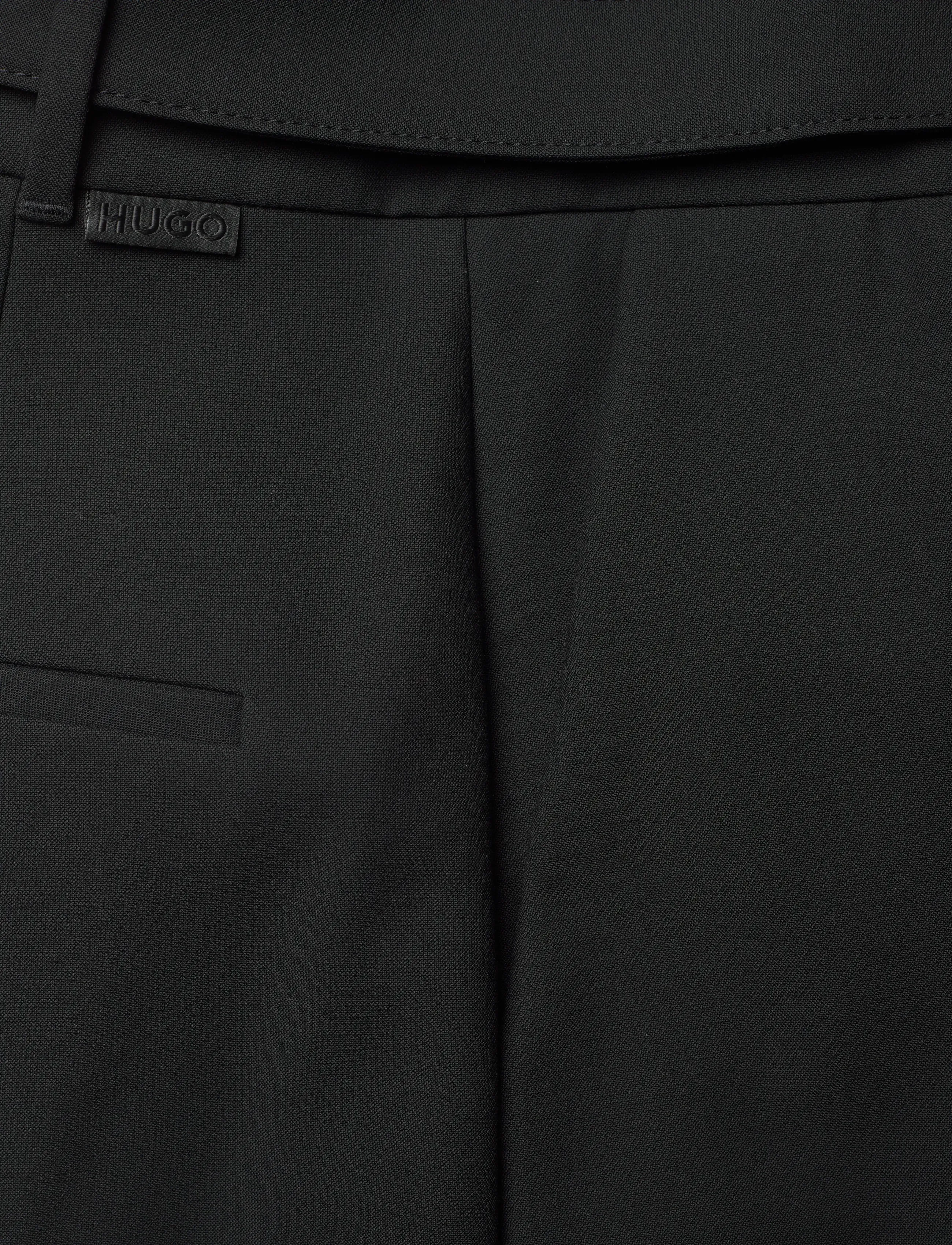 HUGO - Huglia - bukser med lige ben - black - 5