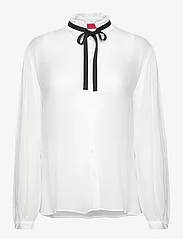 HUGO - Eurore - long-sleeved blouses - natural - 0