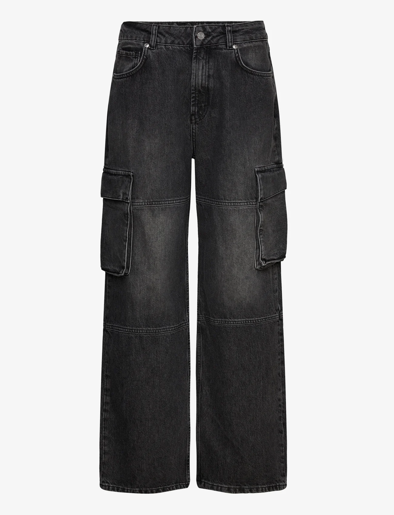 HUGO - Galese - brede jeans - dark grey - 0