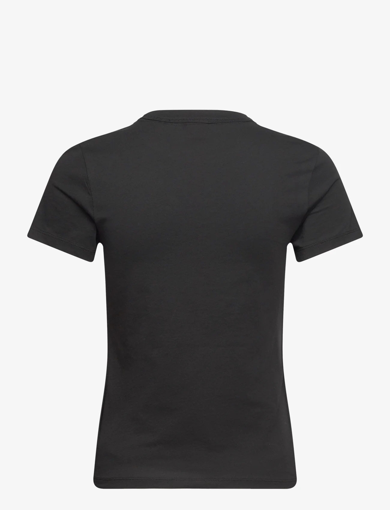 HUGO - Classic Tee_4 - t-shirts - black - 1