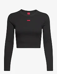 HUGO - Dafilomena_1 - crop tops - black - 0