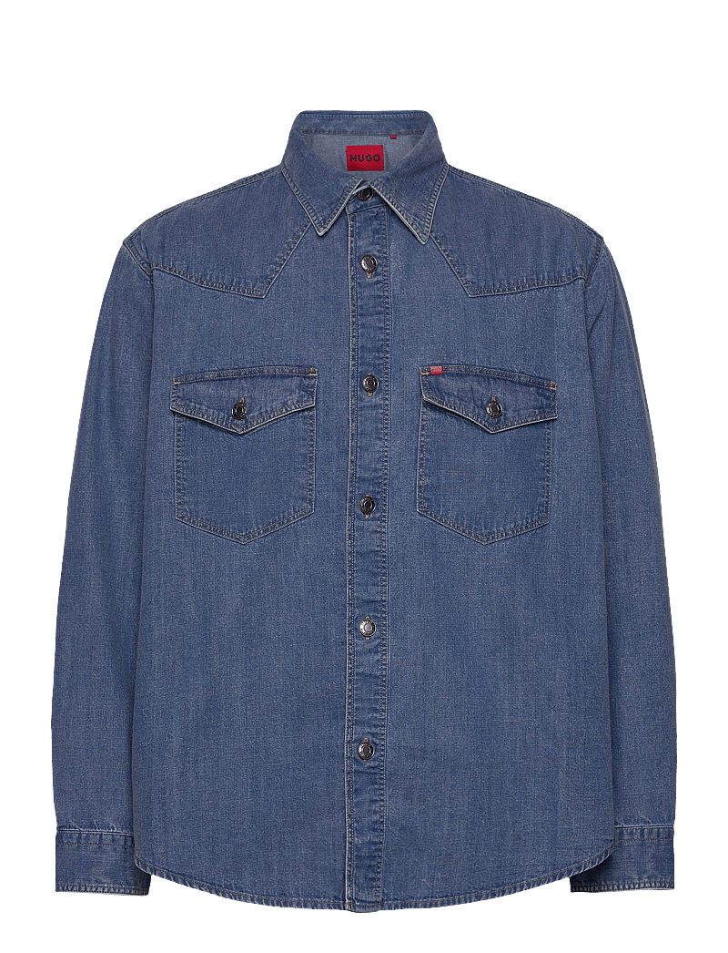 HUGO - Elpazo - basic skjortor - light/pastel blue - 0