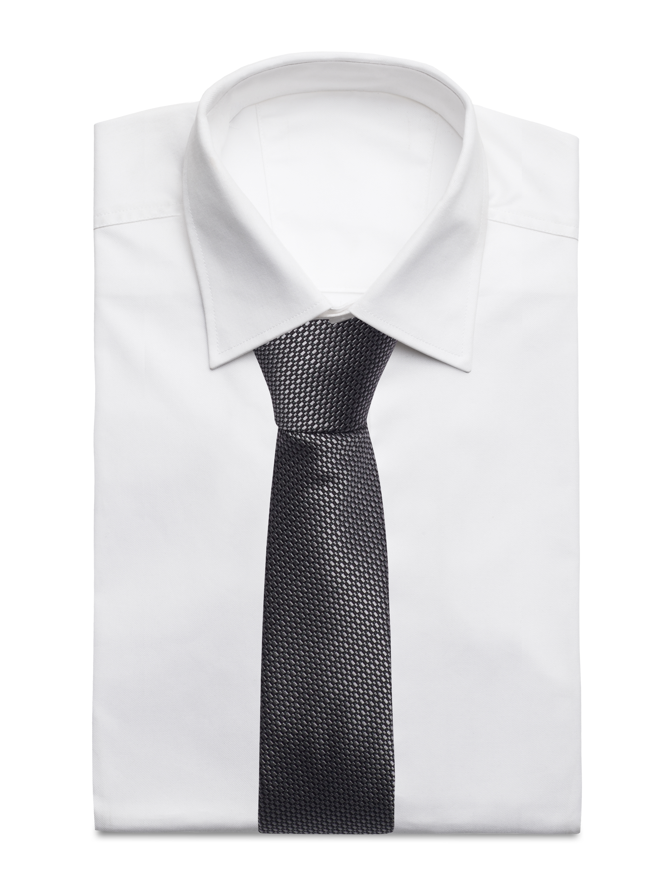 HUGO - Tie cm 6 - medium grey - 1