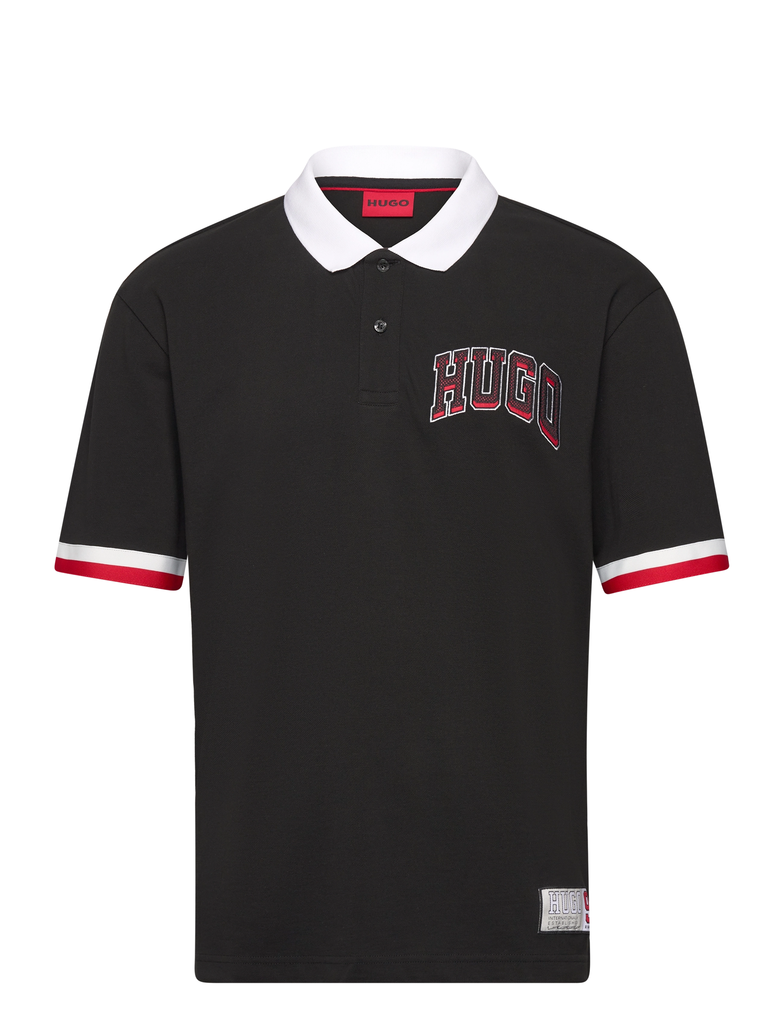 HUGO Dillet, XS, Black, Poloer > Kortærmede, Herre