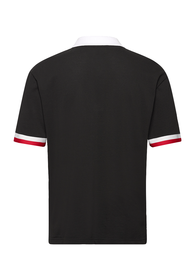 HUGO - Dillet - kortærmede poloer - black - 1