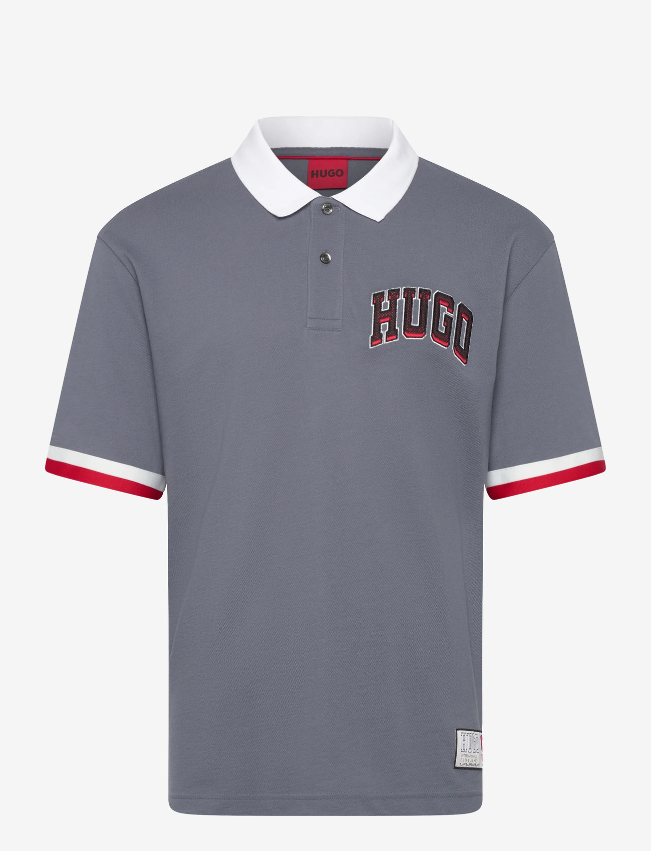 HUGO - Dillet - kortærmede poloer - open blue - 0