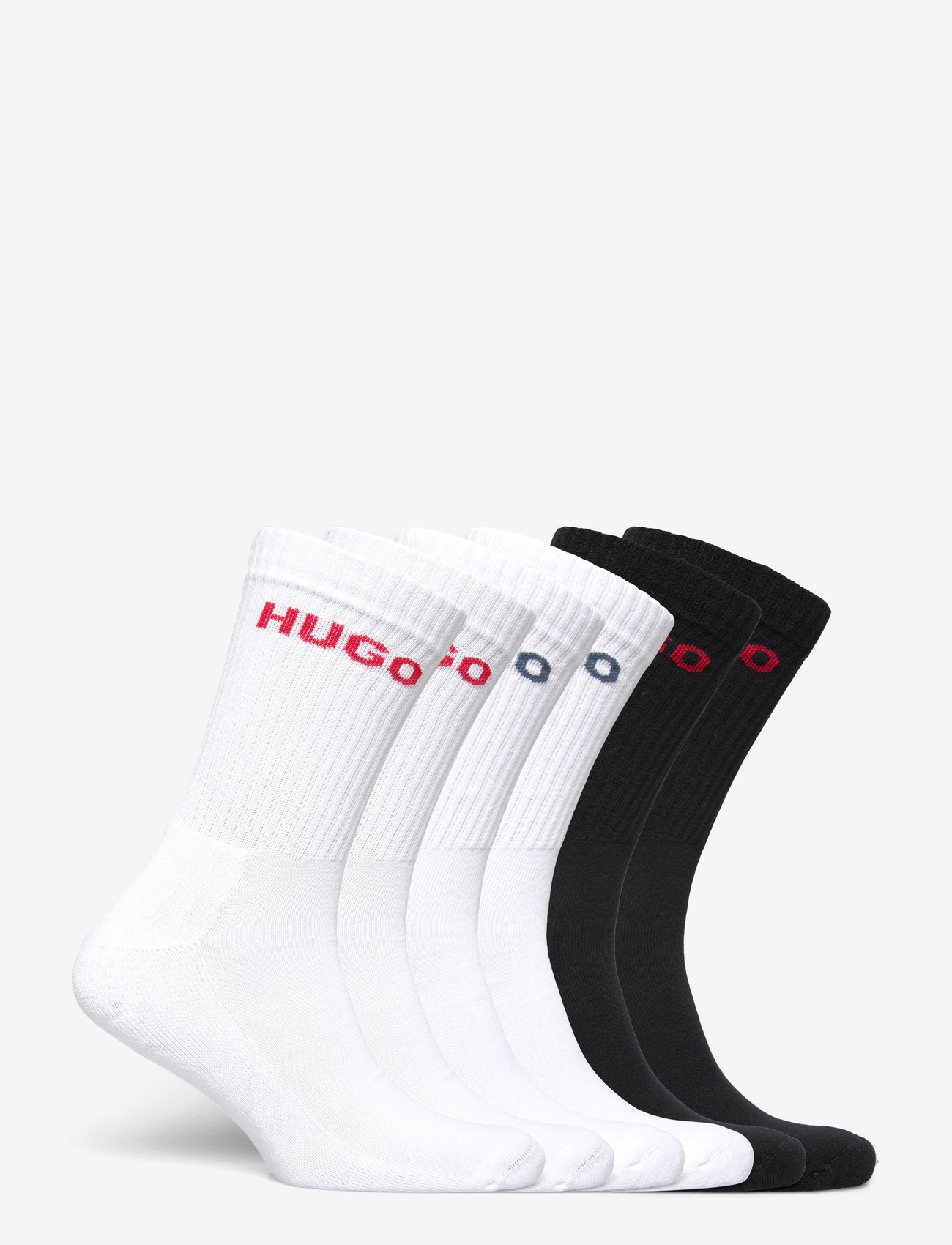 HUGO - 6P QS RIB LOGO CC - crew socks - open miscellaneous - 1