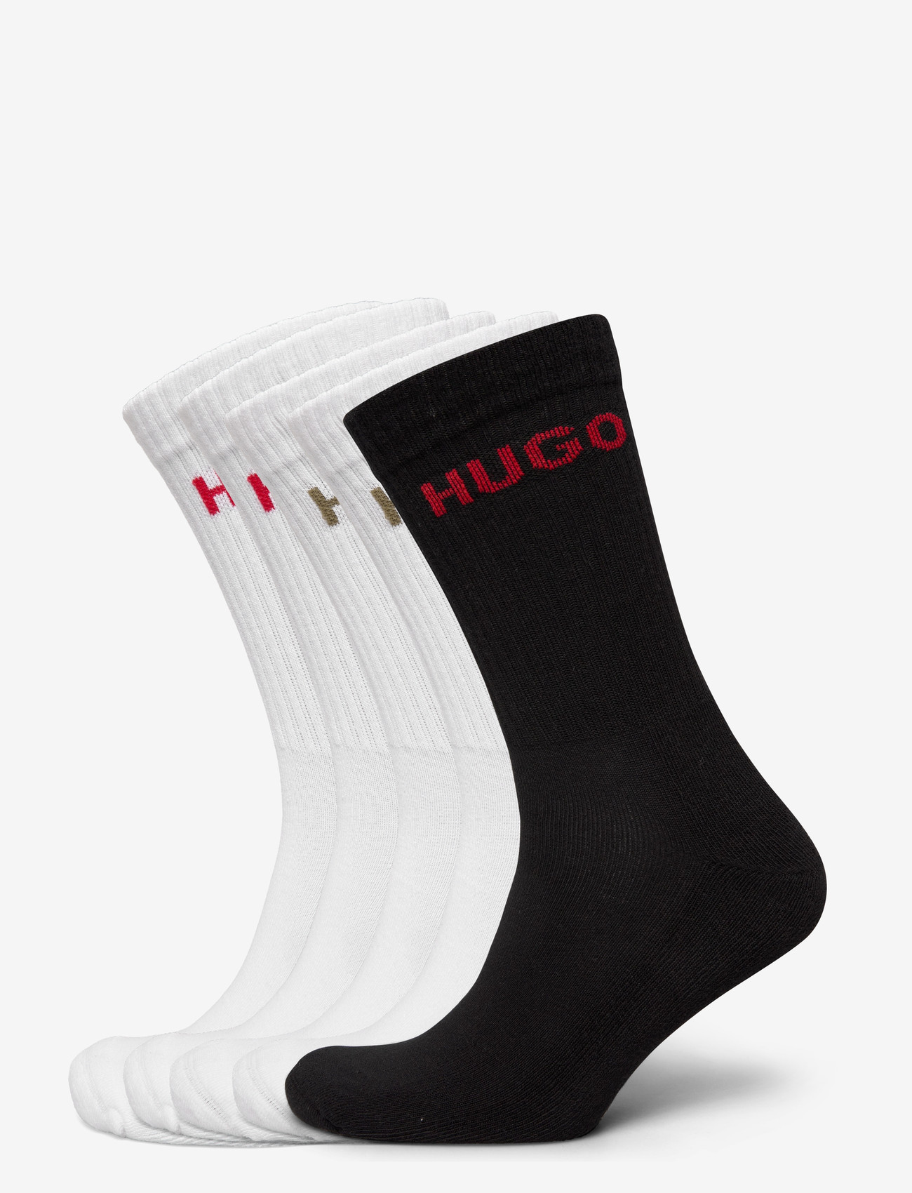 HUGO - 6P QS RIB LOGO CC - crew-socken - open miscellaneous - 0
