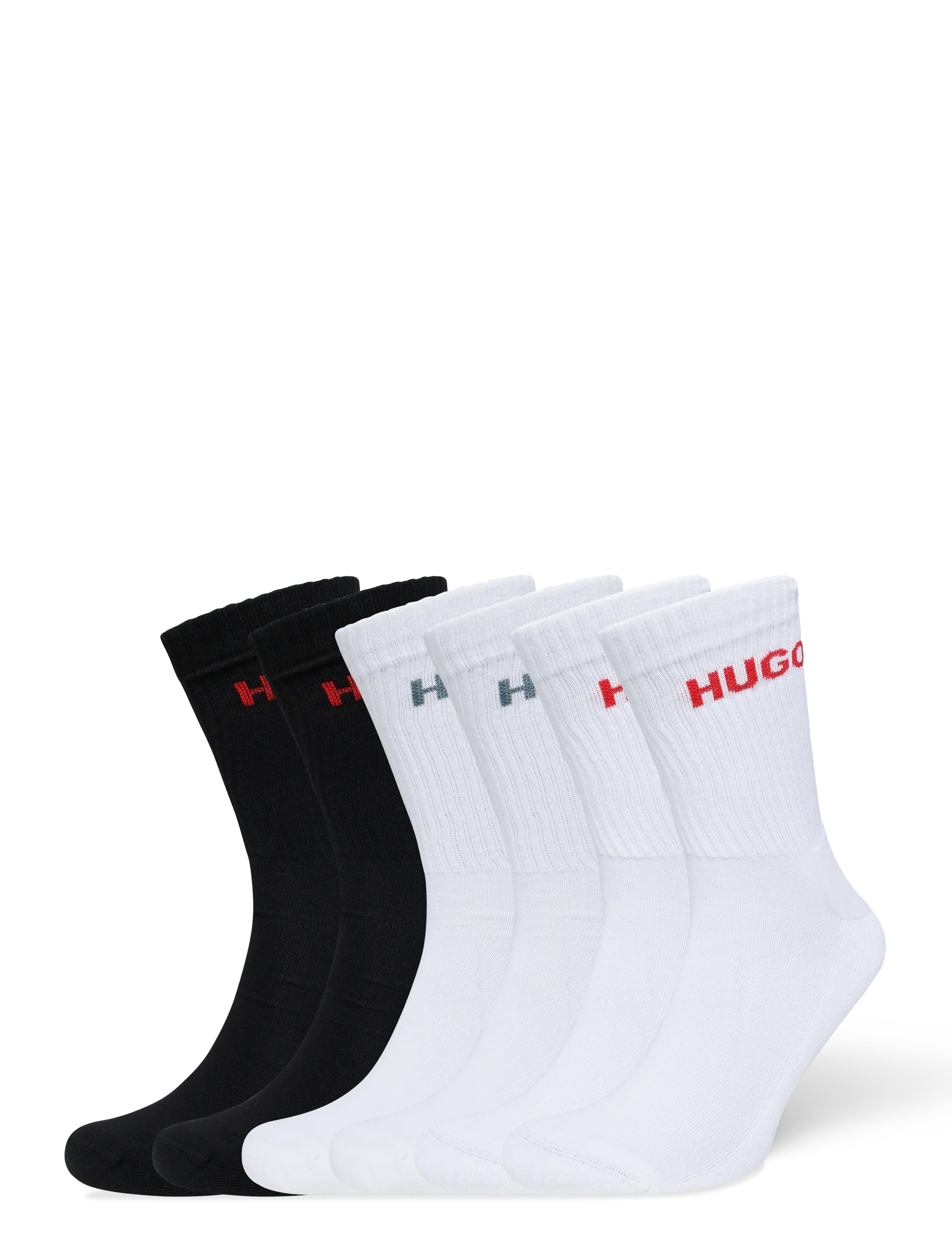 HUGO 6P QS RIB LOGO CC - Tennissocken - OPEN MISCELLANEOUS / white