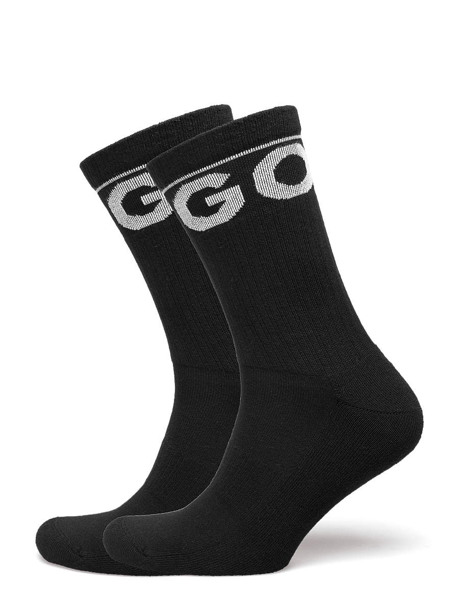 HUGO - 2P QS RIB ICONIC CC - tennissocken - black - 0