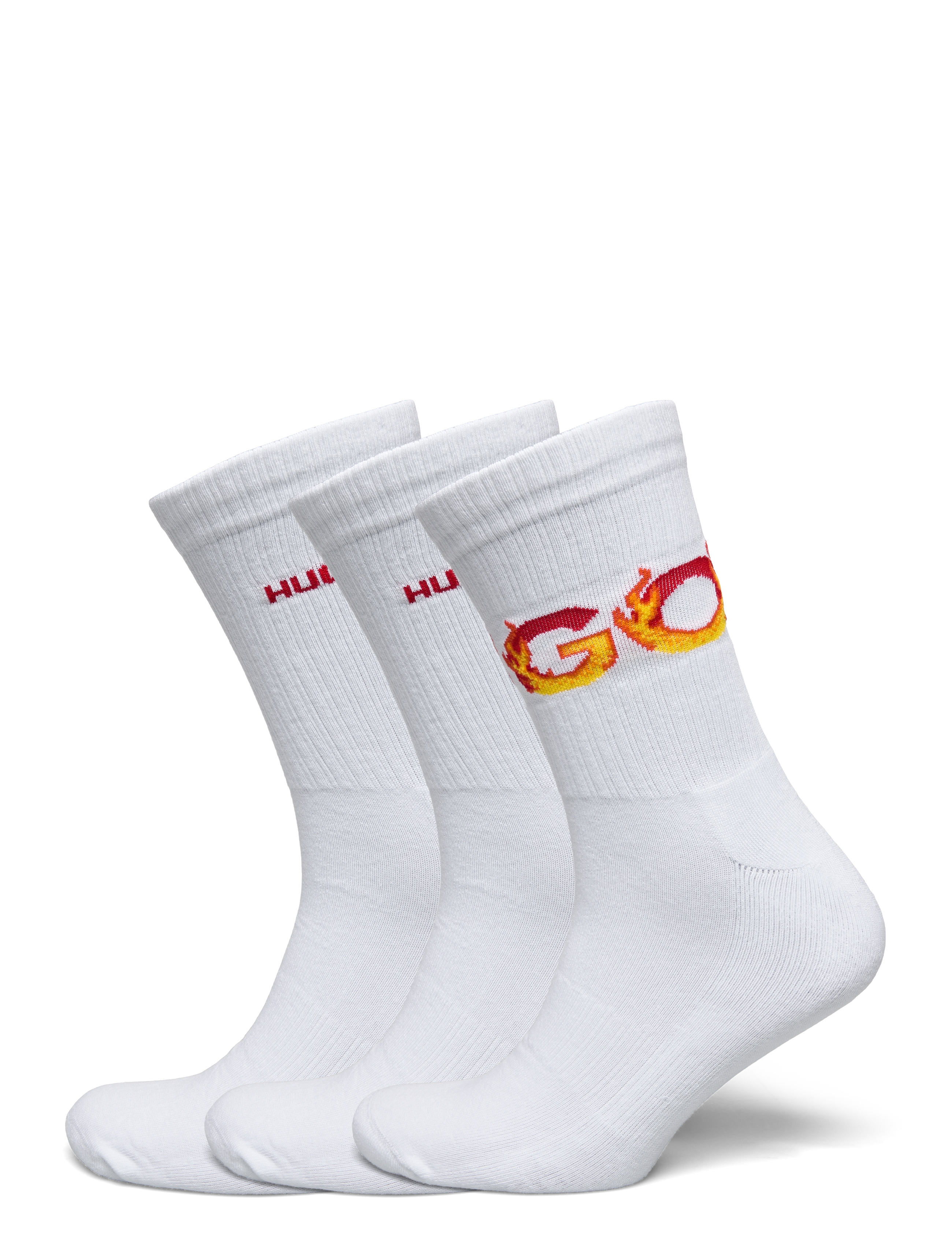 3P QS RIB FLAMES CC - WHITE