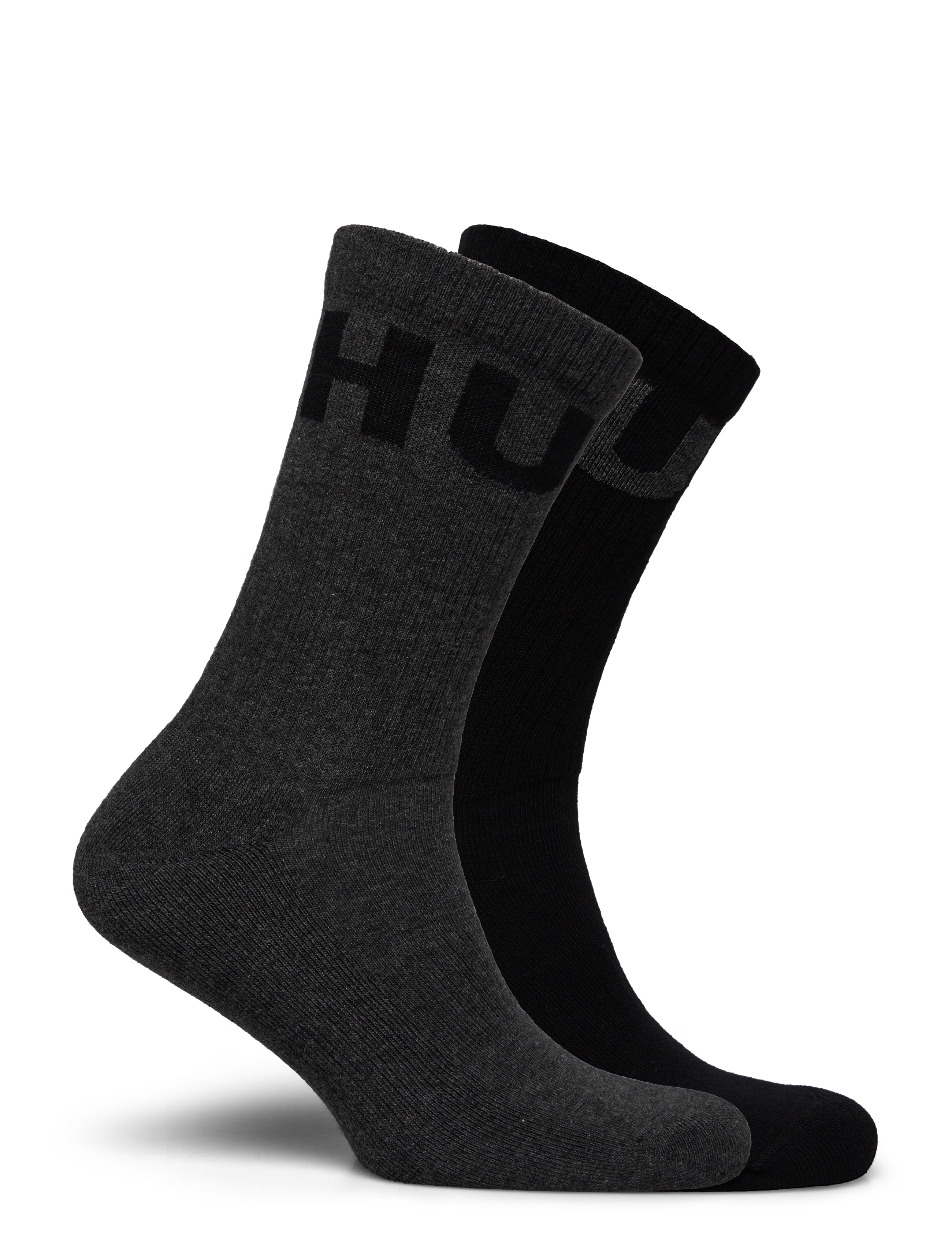 HUGO - 2P QS RIB ICONCOL CC - medium grey - 1