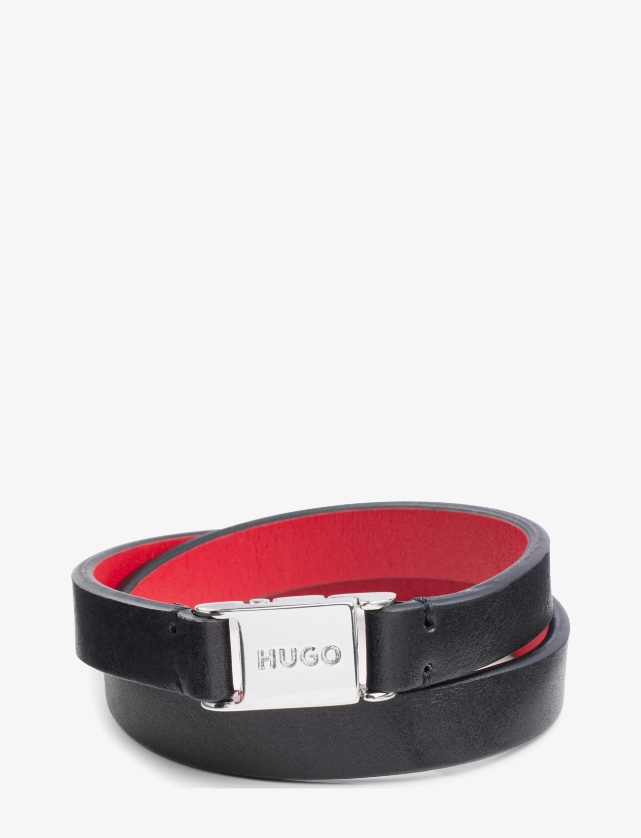 E-DOUBLEBAND-BRA - BLACK