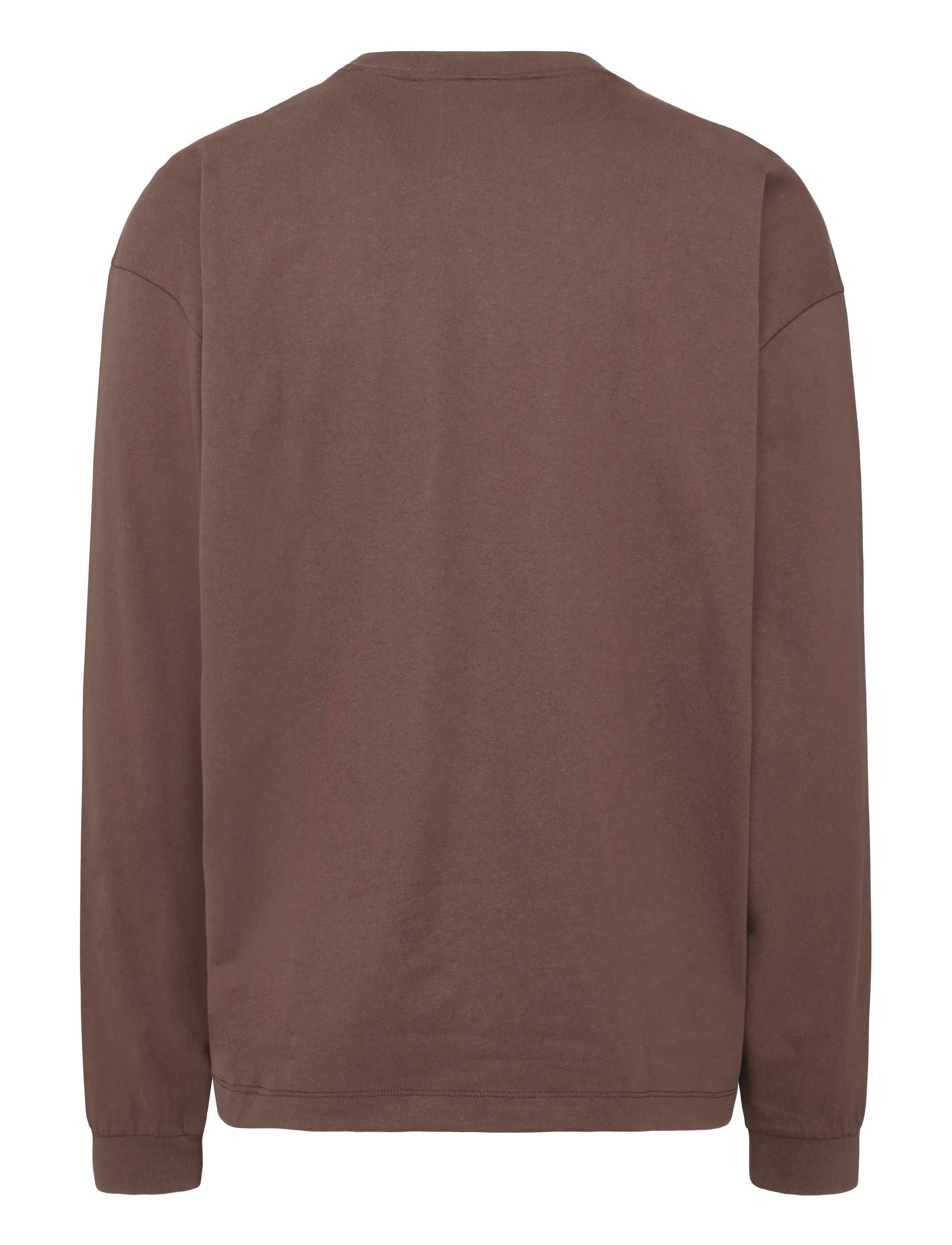 HUGO - Daposo - langärmelige t-shirts - brown overflow - 1