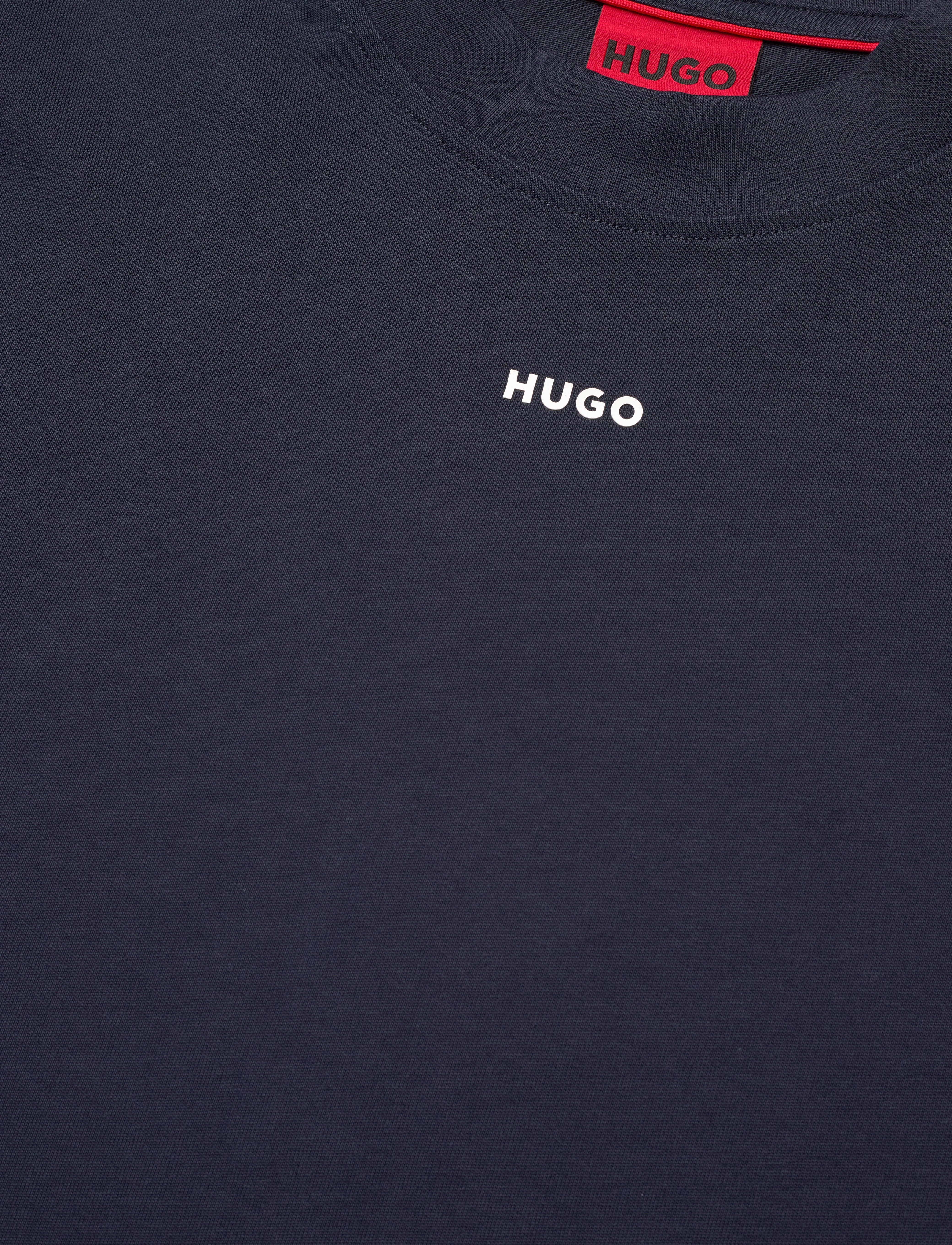 HUGO - Daposo - pikkade varrukatega t-särgid - dark blue - 2