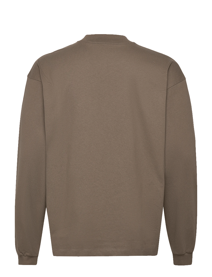 HUGO - Daposo - langärmelige t-shirts - medium grey - 1