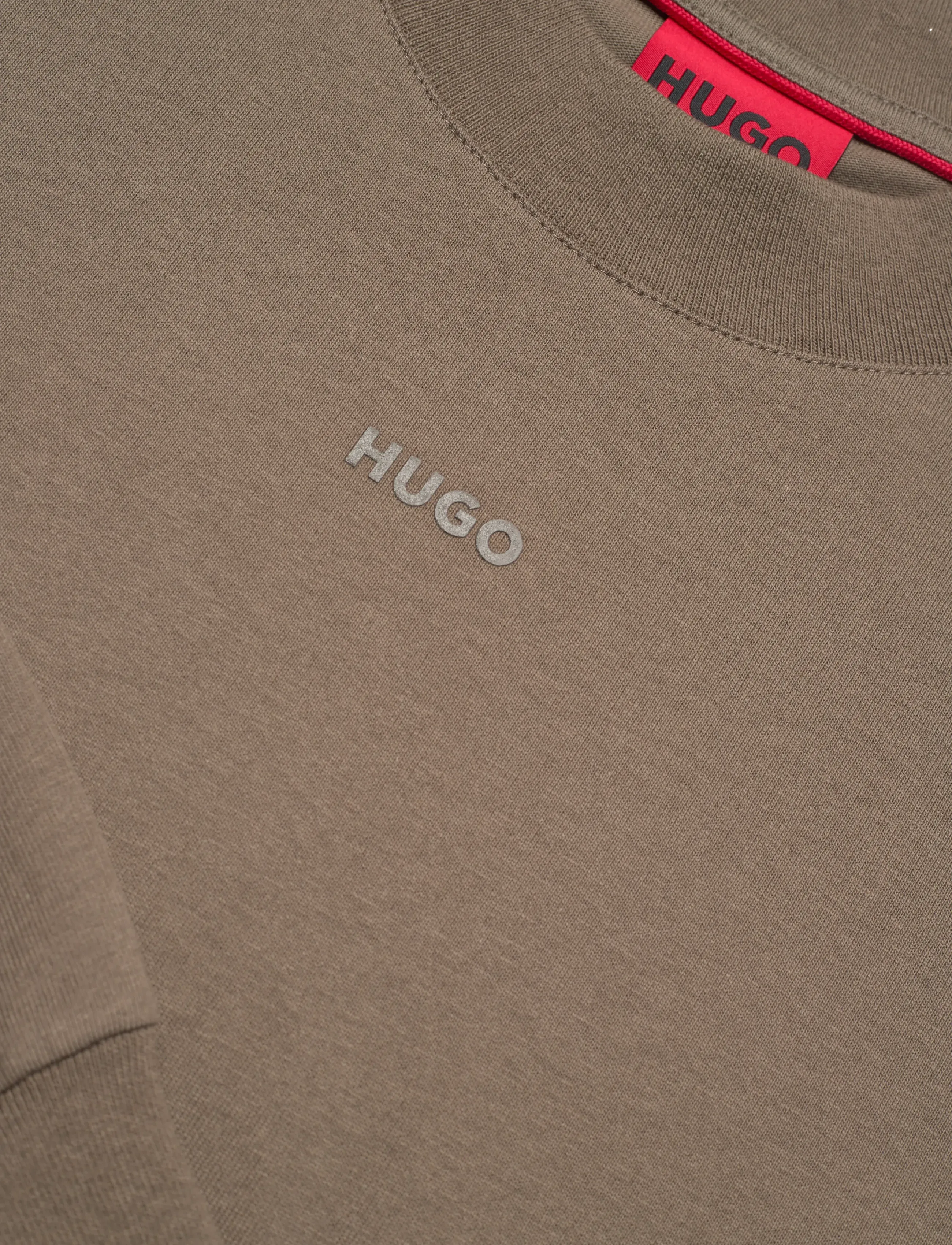 HUGO - Daposo - long-sleeved t-shirts - medium grey - 2