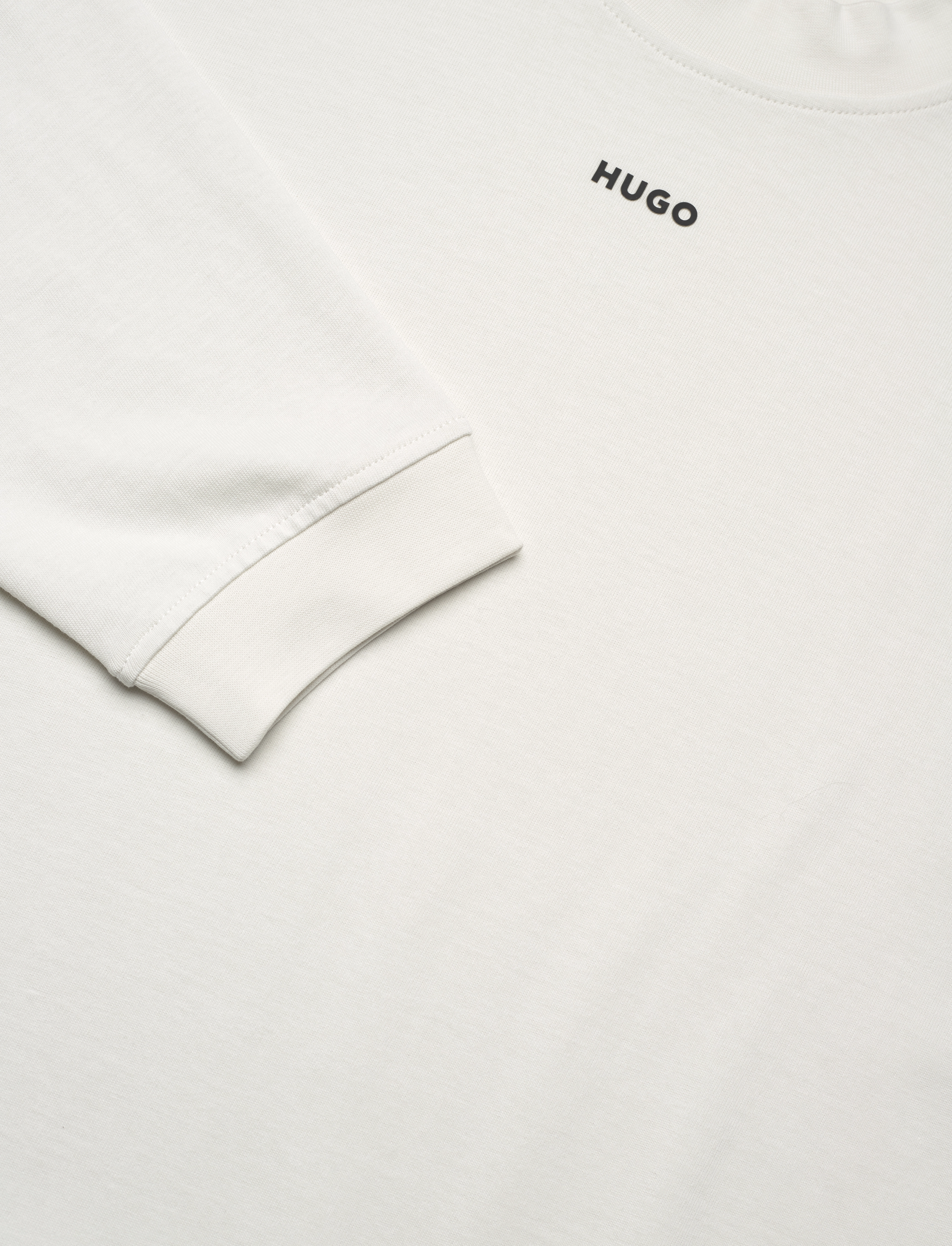 HUGO - Daposo - långärmade t-shirts - natural - 2