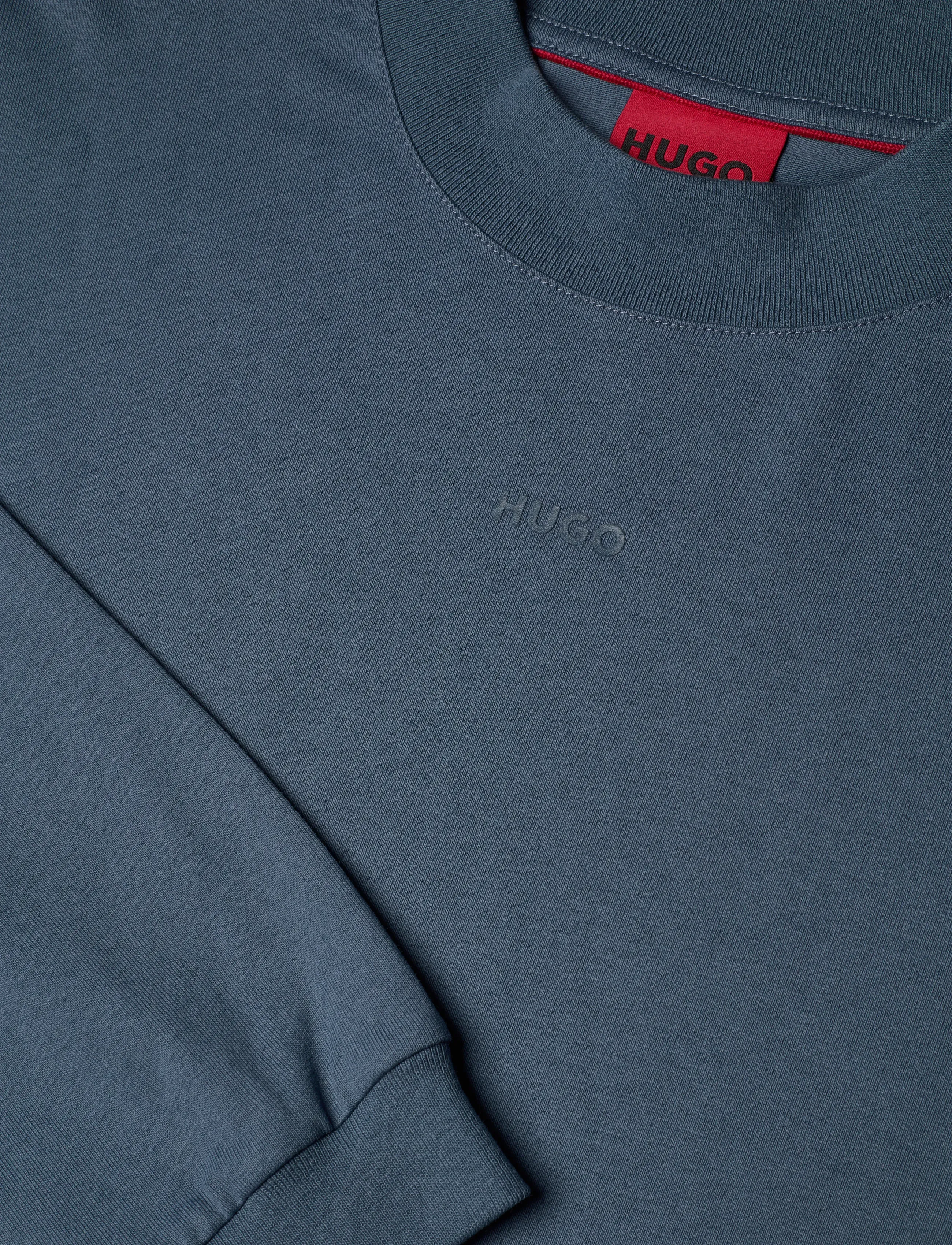 HUGO - Daposo - långärmade t-shirts - open blue - 2